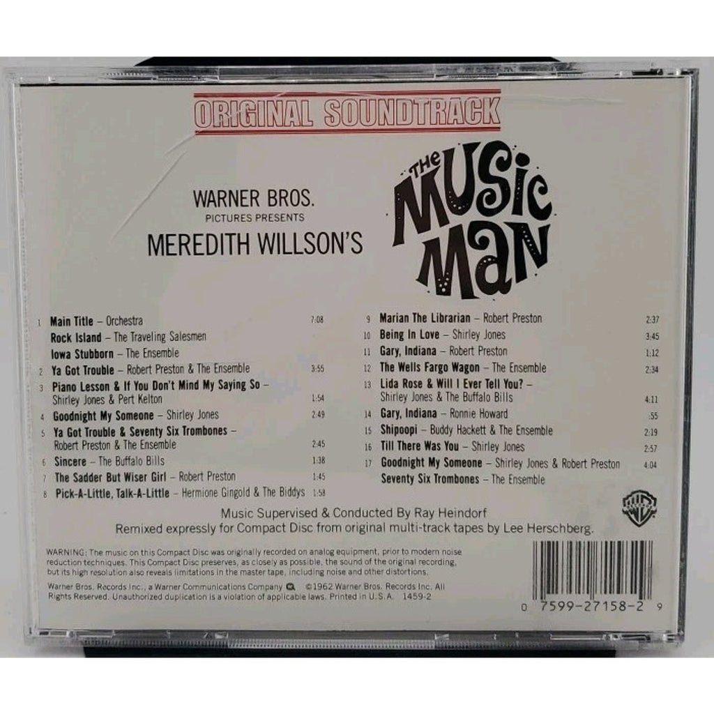 The Music Man (Original Soundtrack) by Music Man / O.S.T. (CD, 1990)