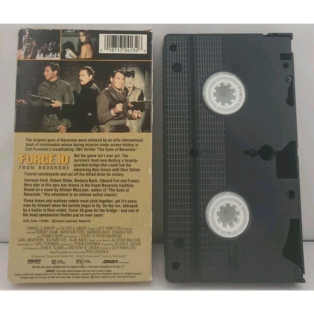 Force 10 From Navarone (VHS)
