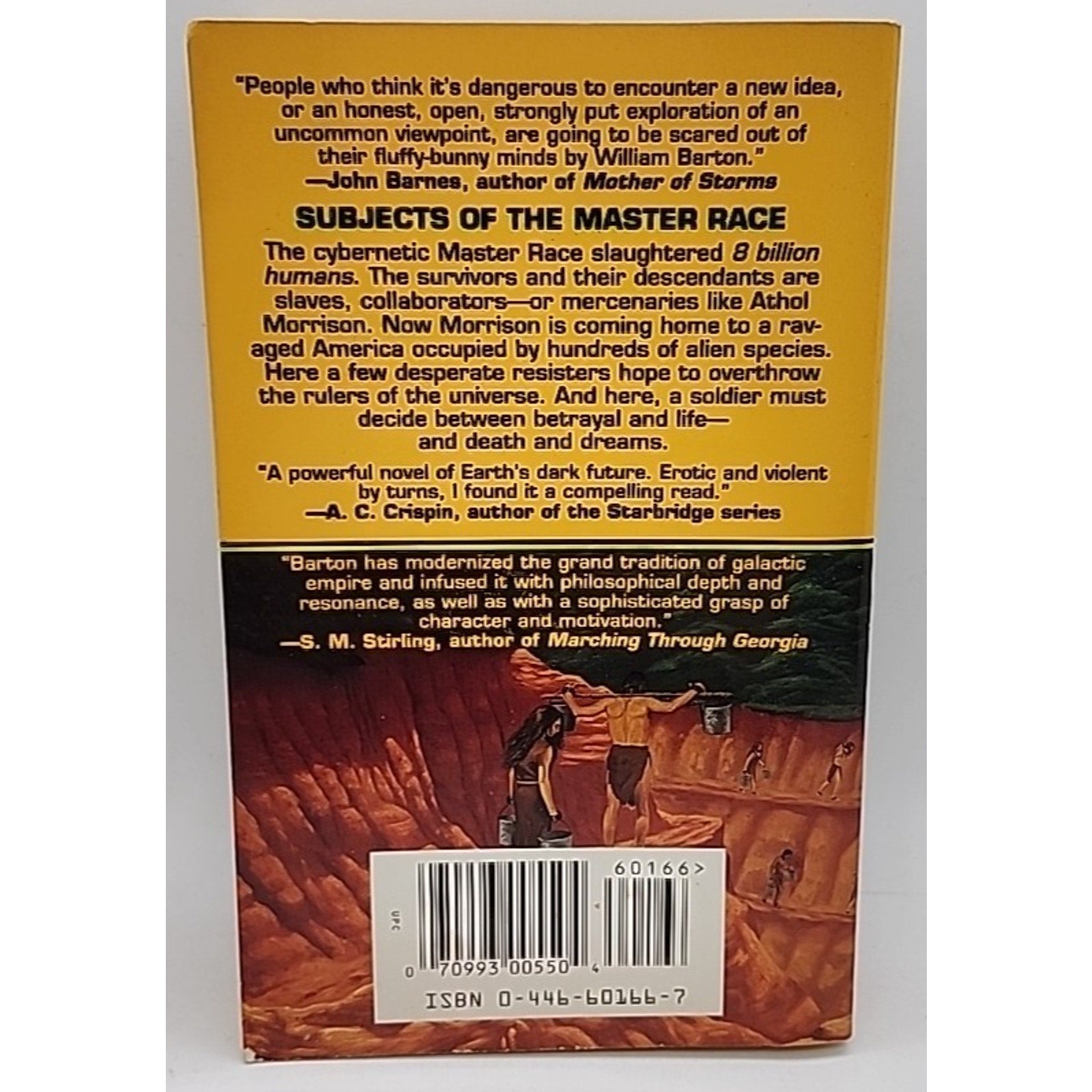 When Heaven Fell by William Barton (1995, Mass Market)