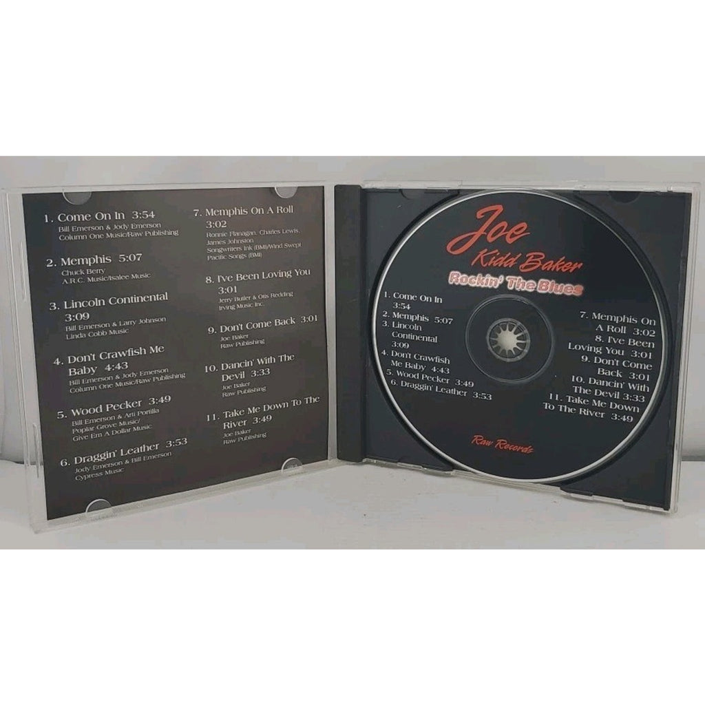 Rockin' the Blues by Joe Kidd Baker CD Raw Records