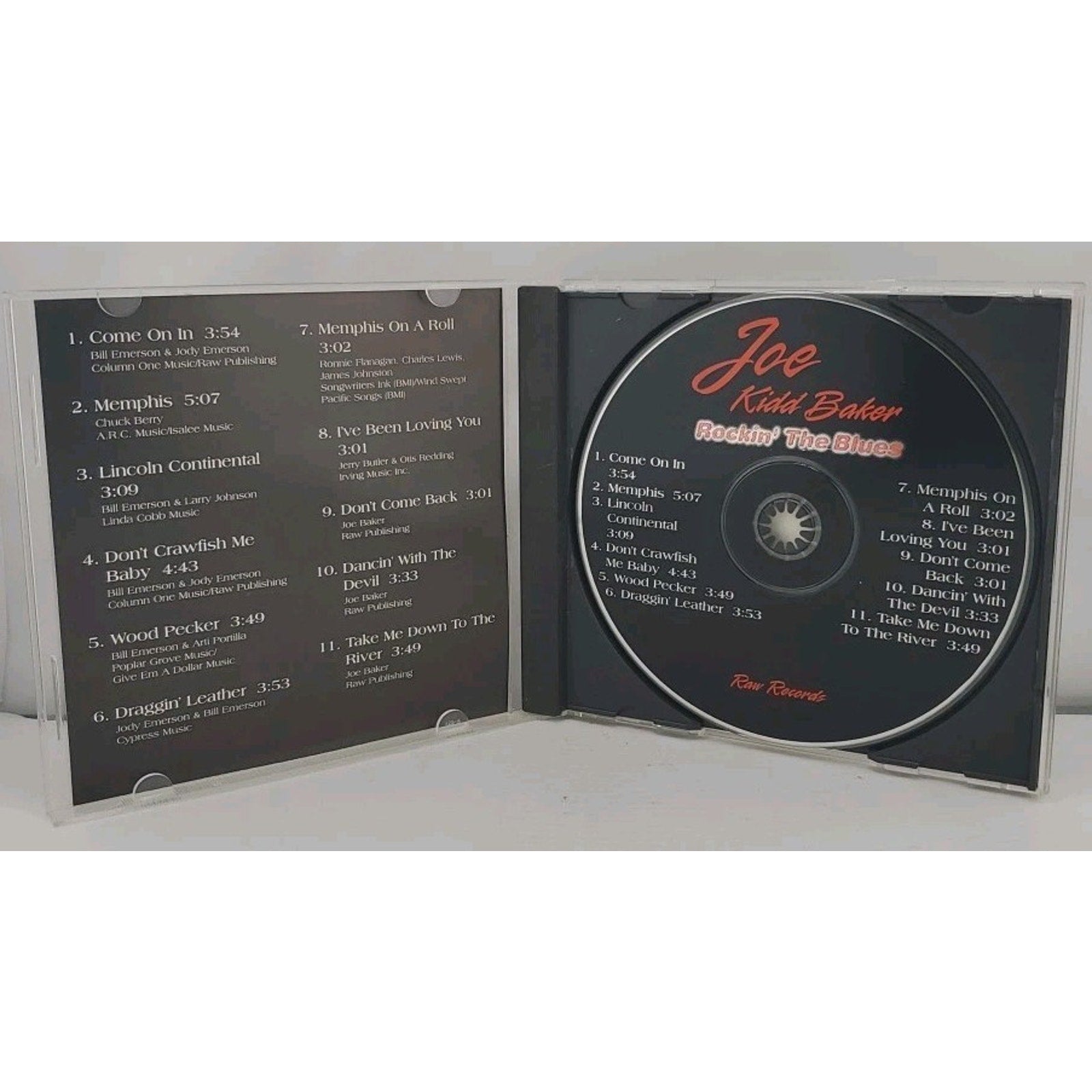 Rockin' the Blues by Joe Kidd Baker CD Raw Records