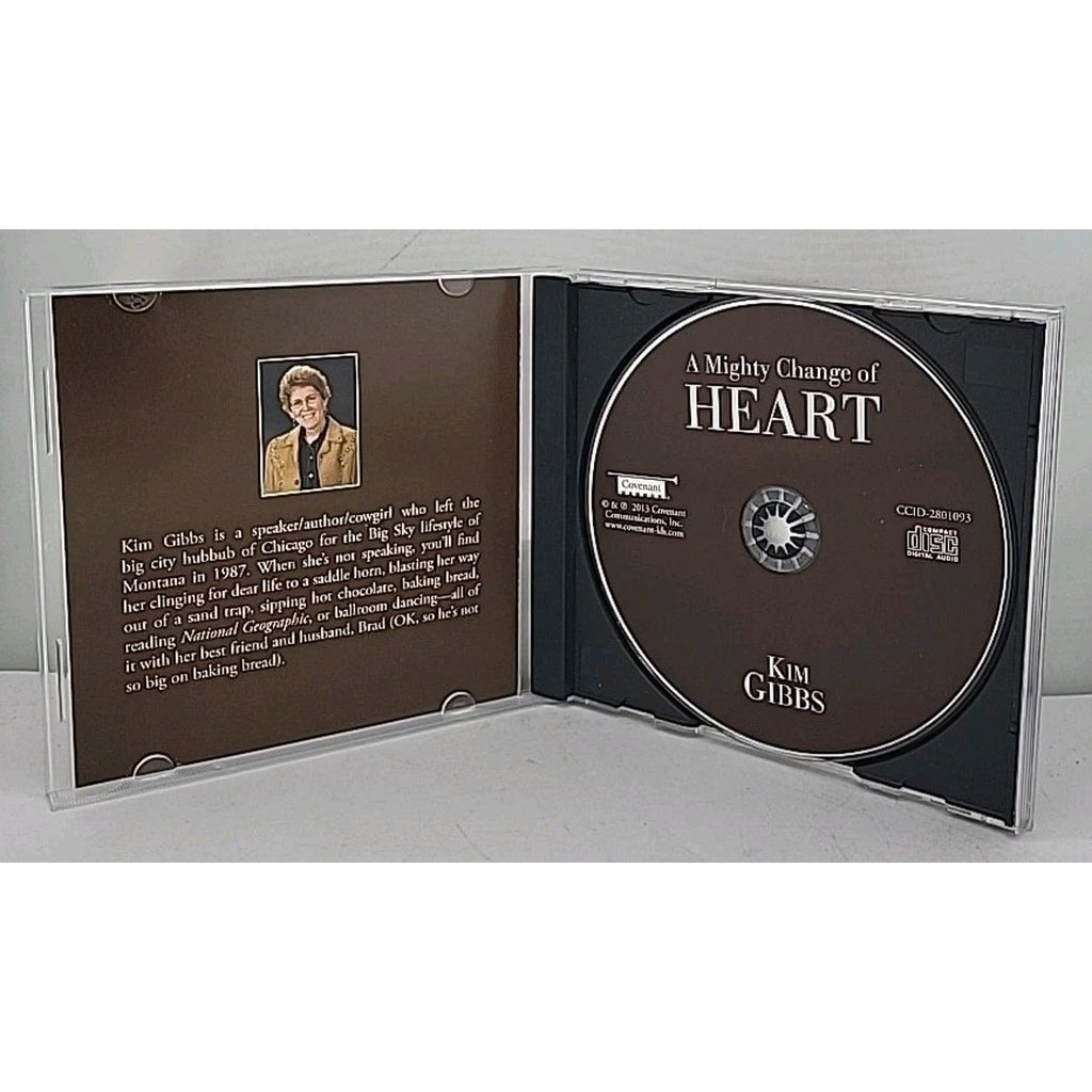 A Mighty Change Of Heart By Kim Gibbs CD