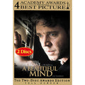 A Beautiful Mind (DVD, 2002, 2-Disc Set, Limited Edition Packaging Full Frame A…