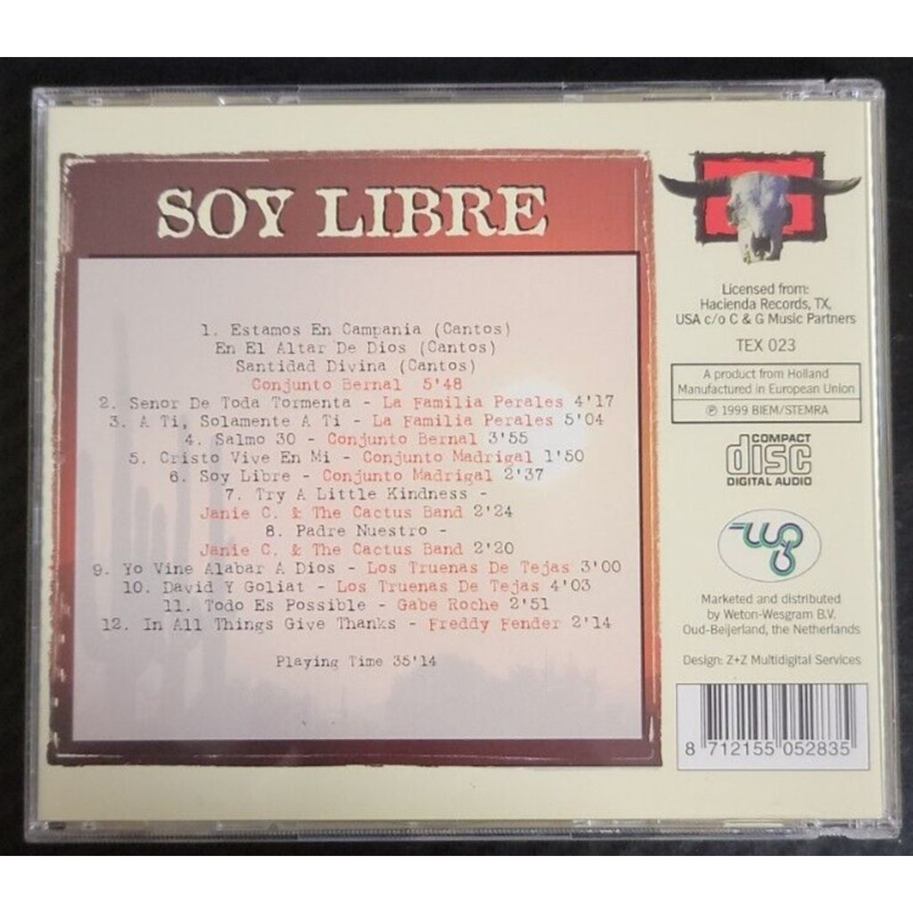 20 Tex Mex Gospel Soy Libre (CD)