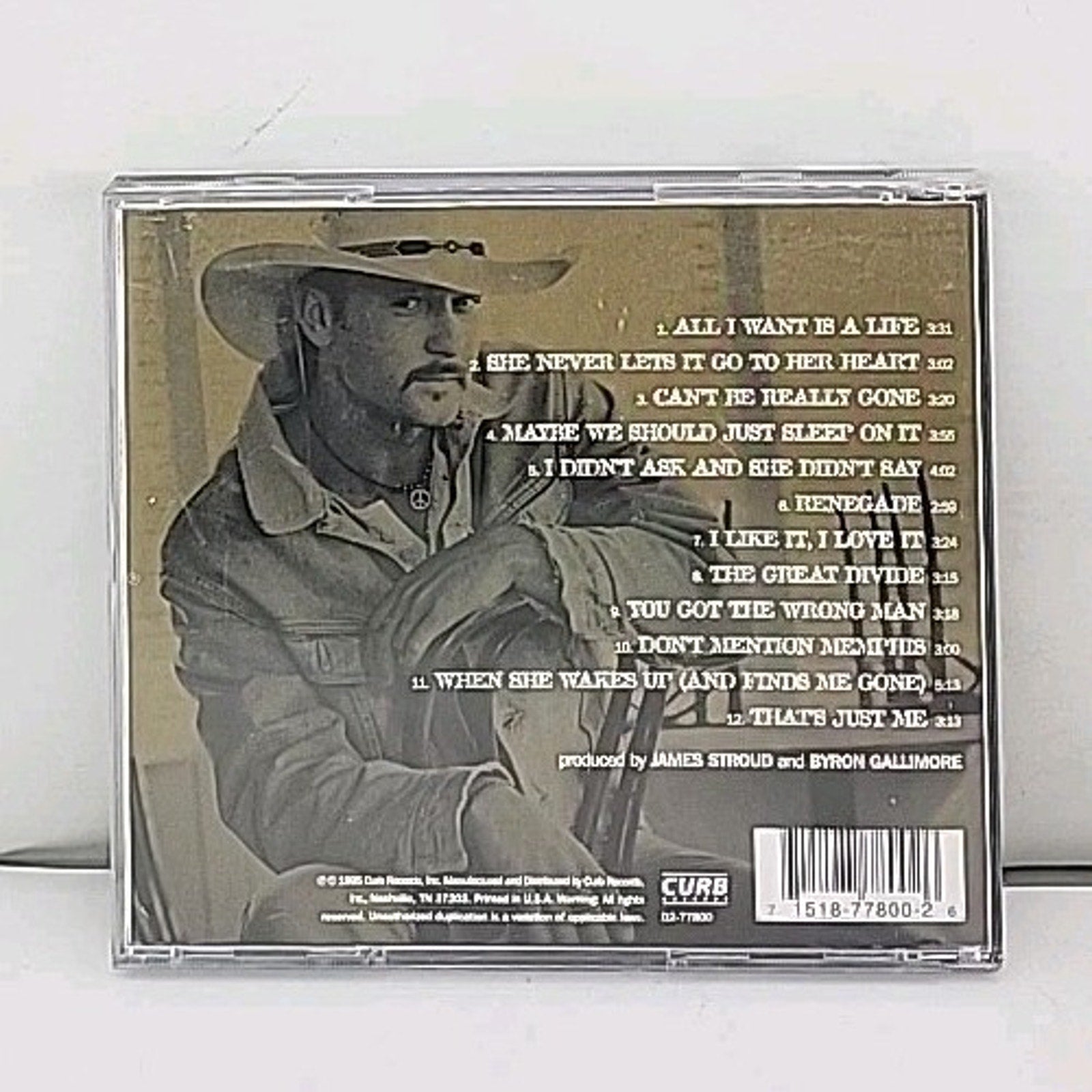 All I Want by Mcgraw, Tim (CD, 1995)