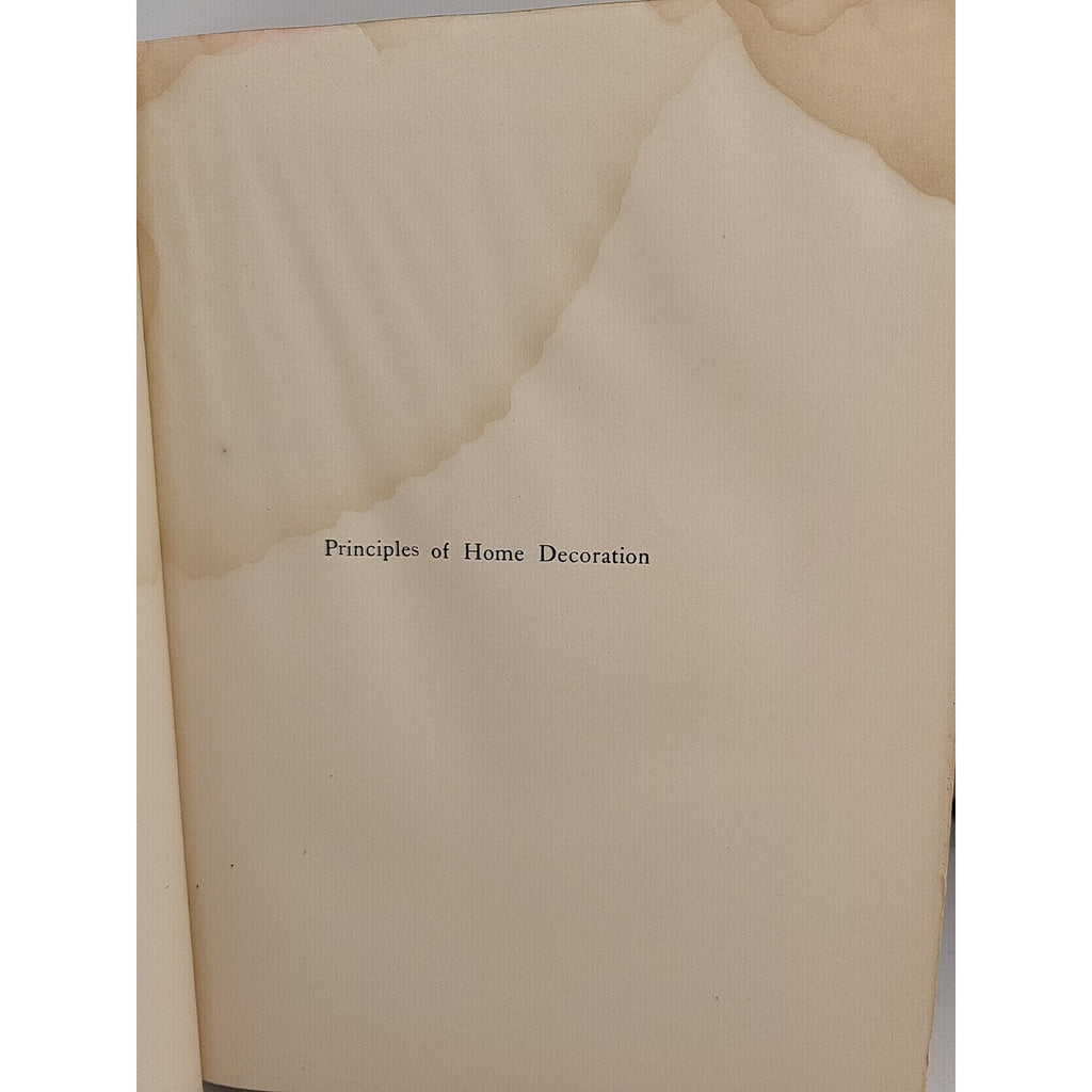 Principles Of Home Decoration By Candace Wheeler 1903 HC (S1)