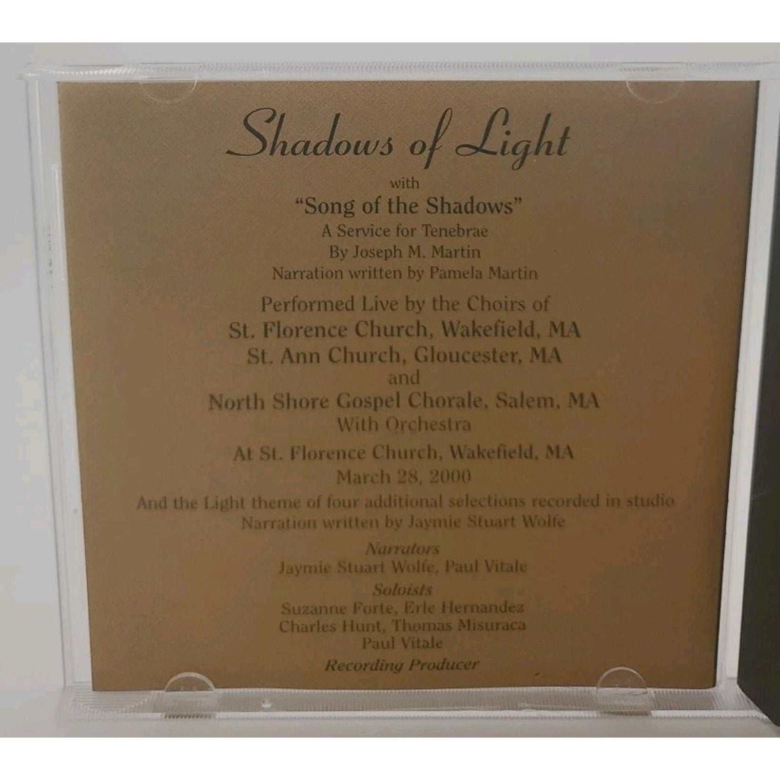 Shadows Of Light - Sarah Russo - CD