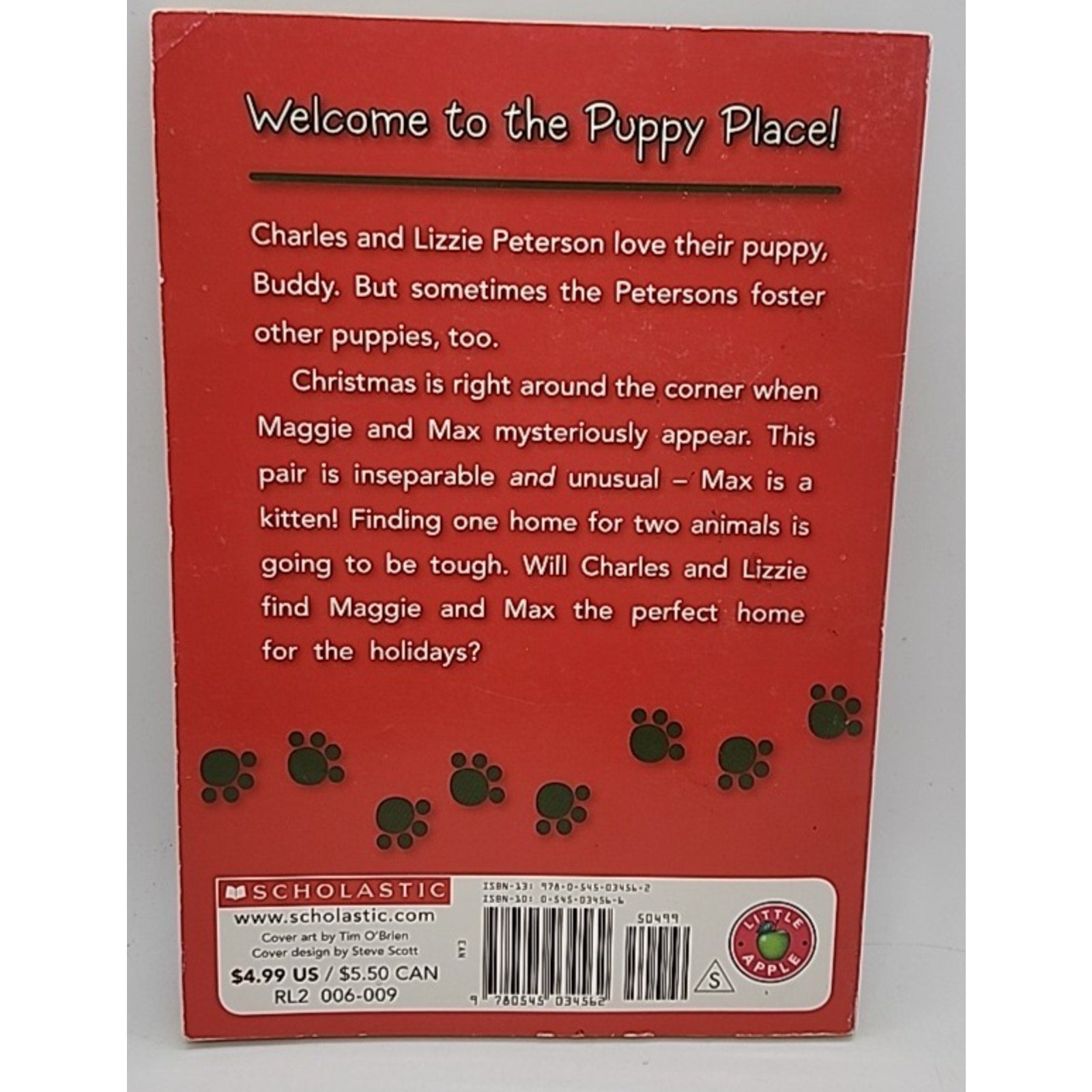 Maggie and Max (the Puppy Place #10) by Ellen Miles (2008, Digest Paperback)
