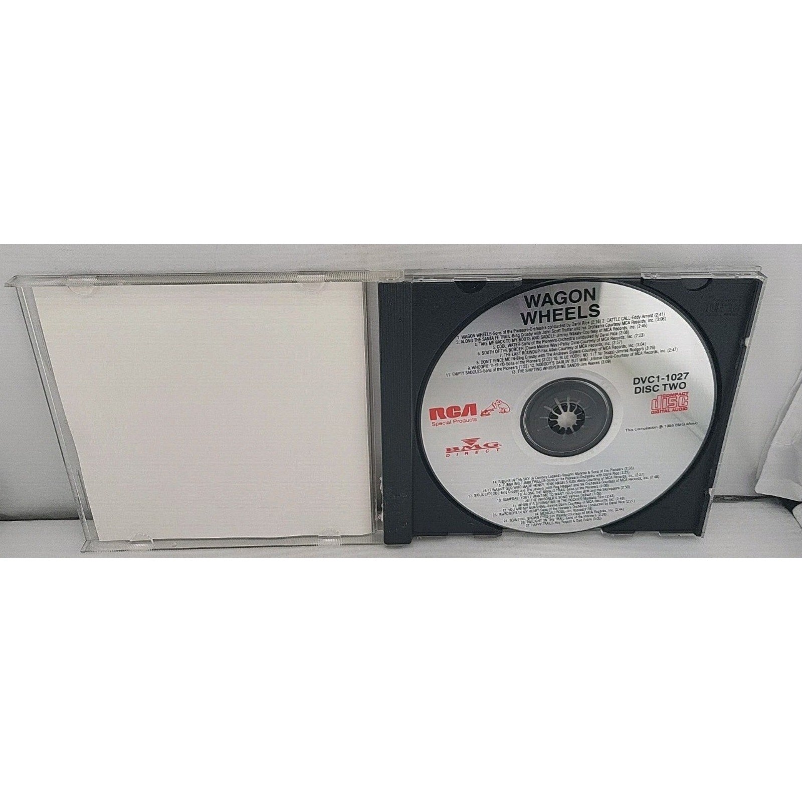Wagon Wheels 50 Legendary Songs of the Old West 1992 Music CD, Disc #2