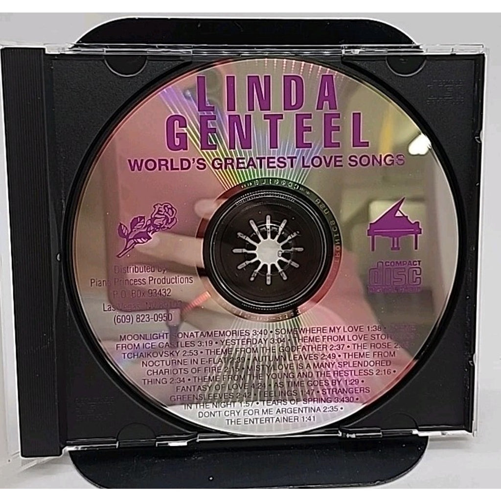 Linda Genteel World's Greatest Love Songs Vol 1 (CD)