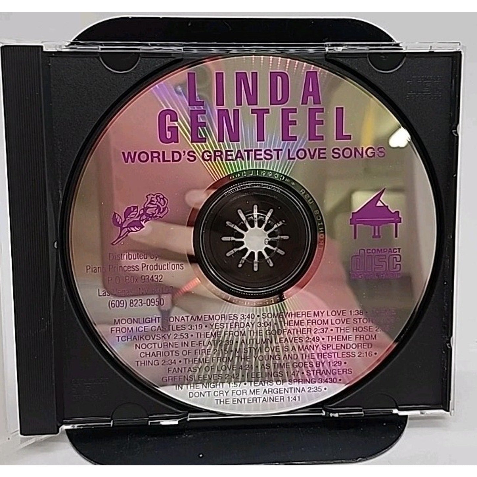Linda Genteel World's Greatest Love Songs Vol 1 (CD)