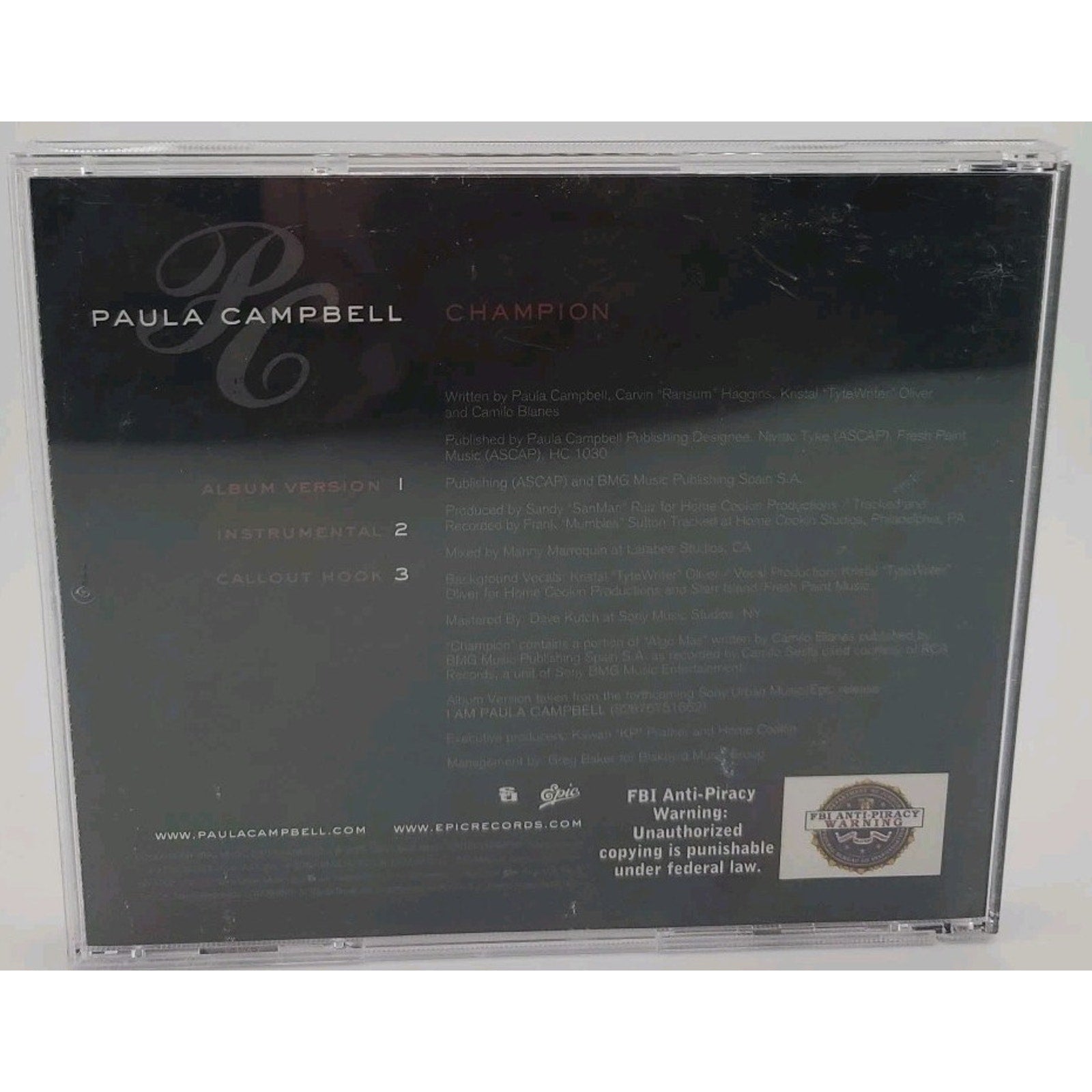 Paula Campbell Champion (CD)