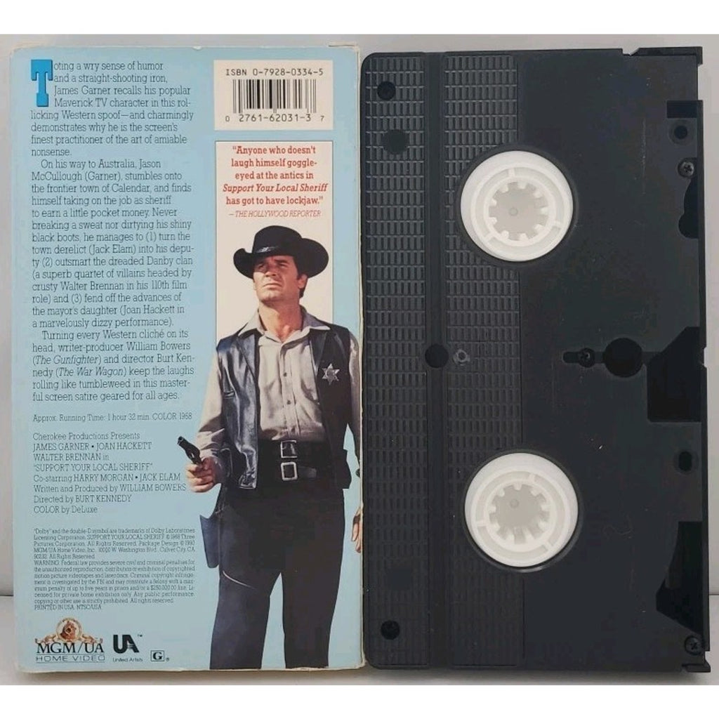 Support Your Local Sheriff (VHS, 1990)