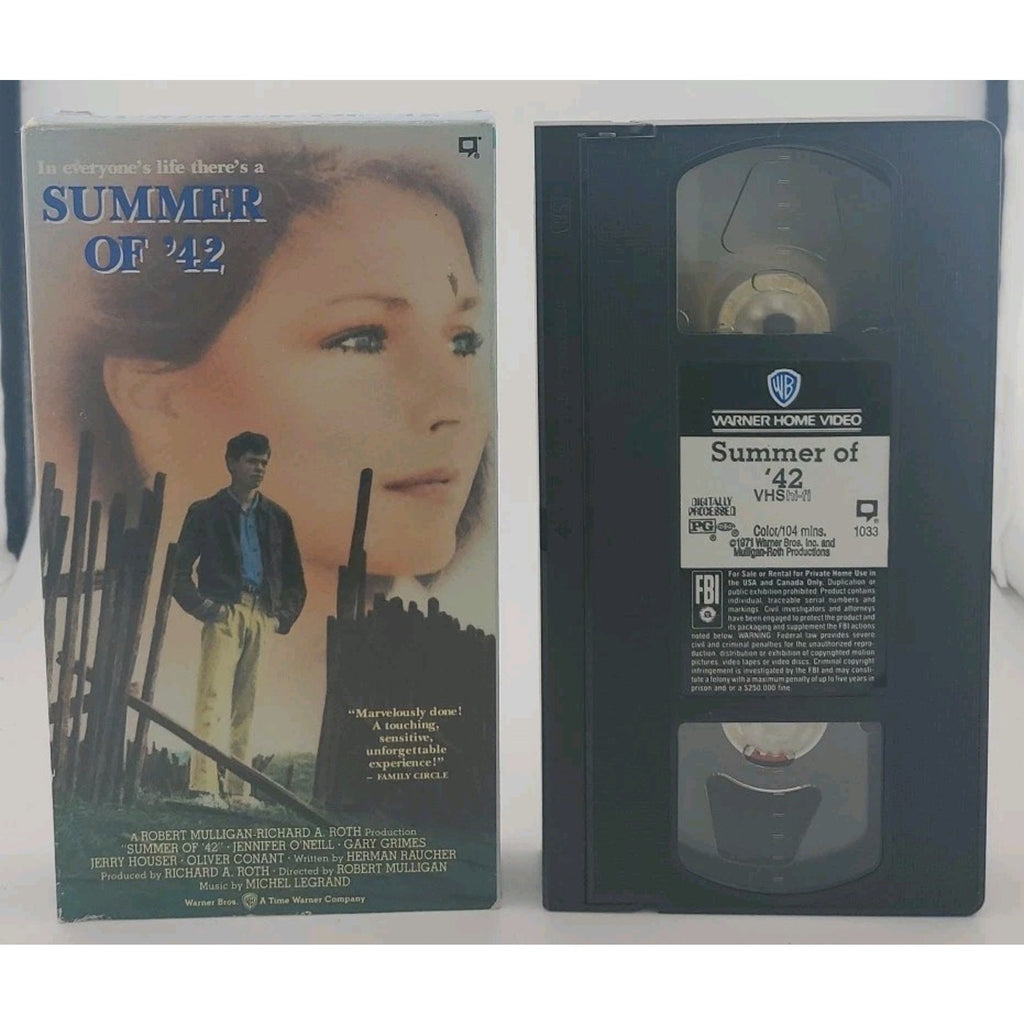 Summer of 42 (VHS, 1995)