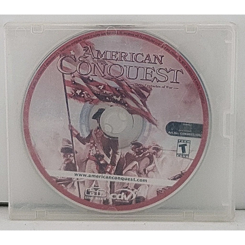 American Conquest: Three Centuries of War (PC Games, 2002) *Disc Only*