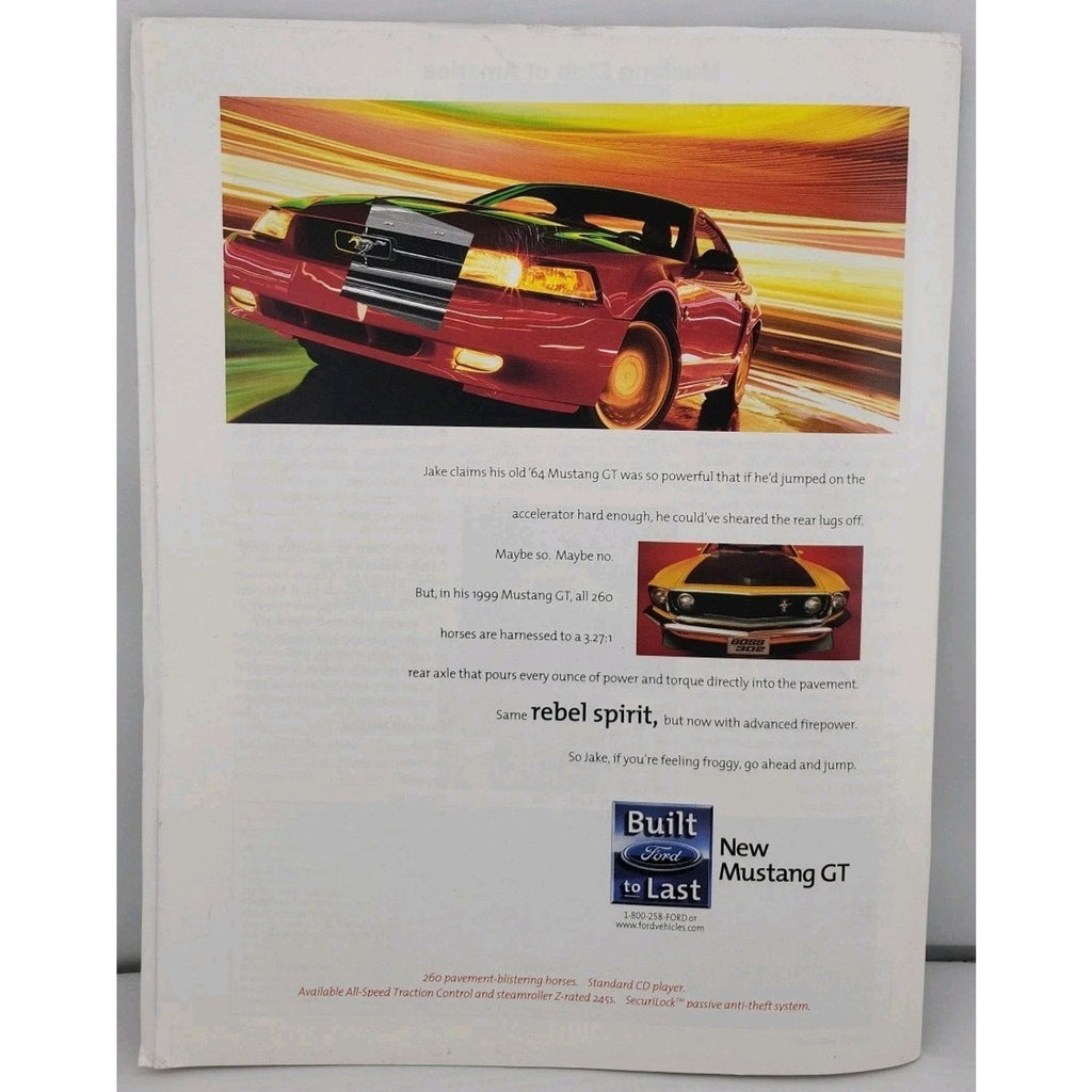 Mustang Times Magazine - January 1999 - Vol. 23 No. 1