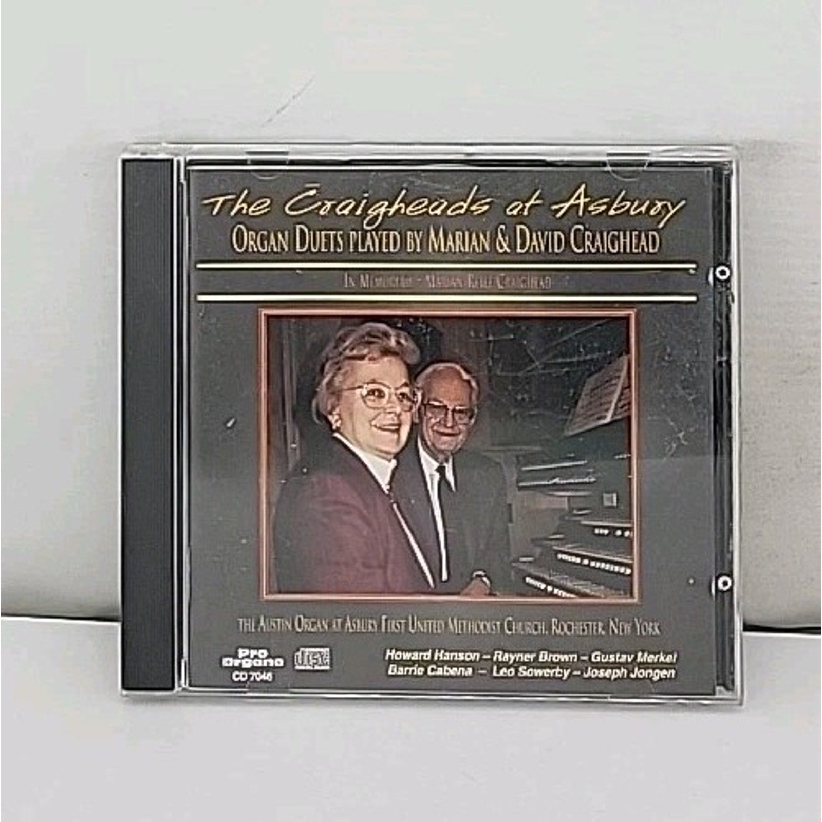 The Craigheads At Asbury - Organ Duets Played By Marian & David Craighead CD