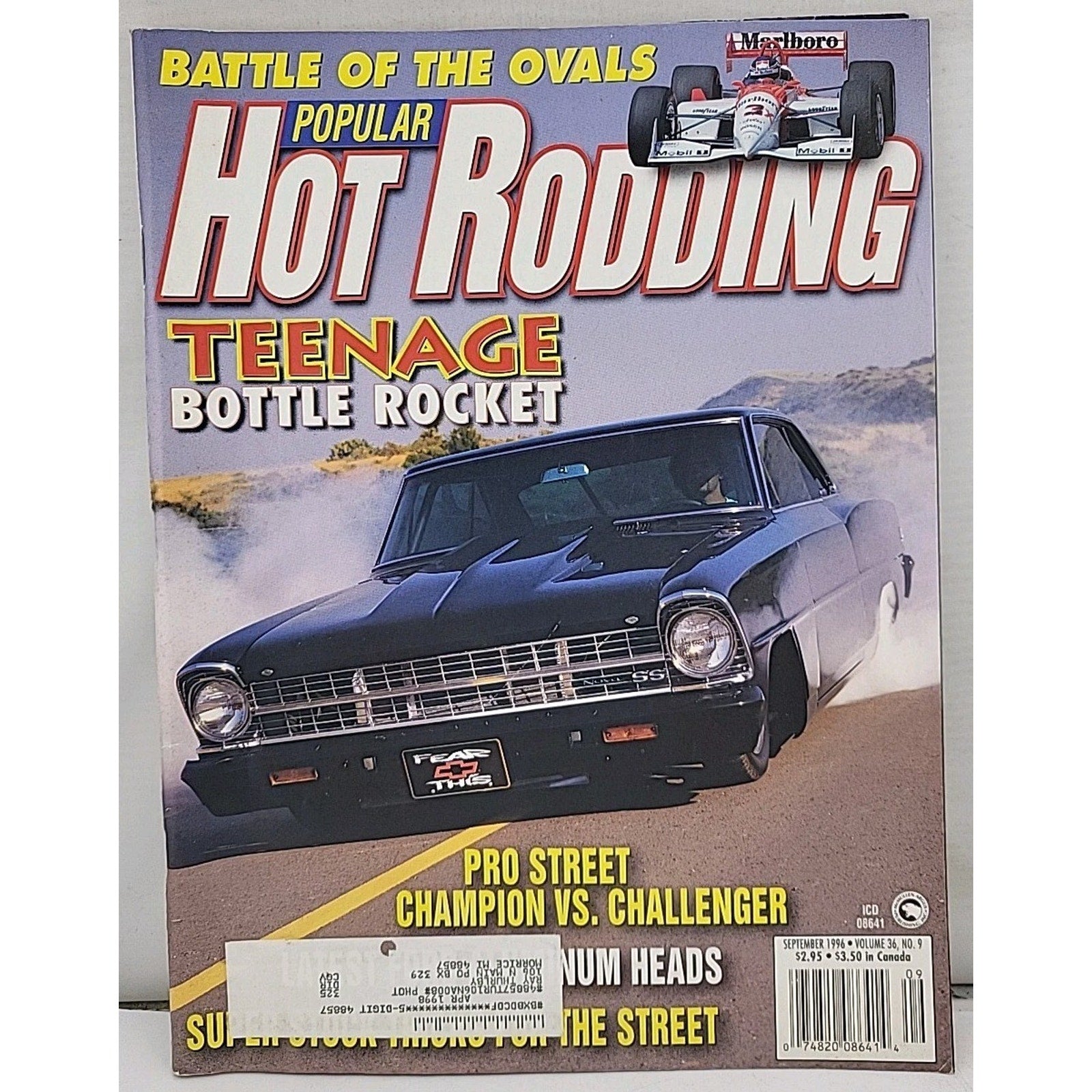 Popular Hot Rodding Magazine - September 1996 - Volume 36 No. 9