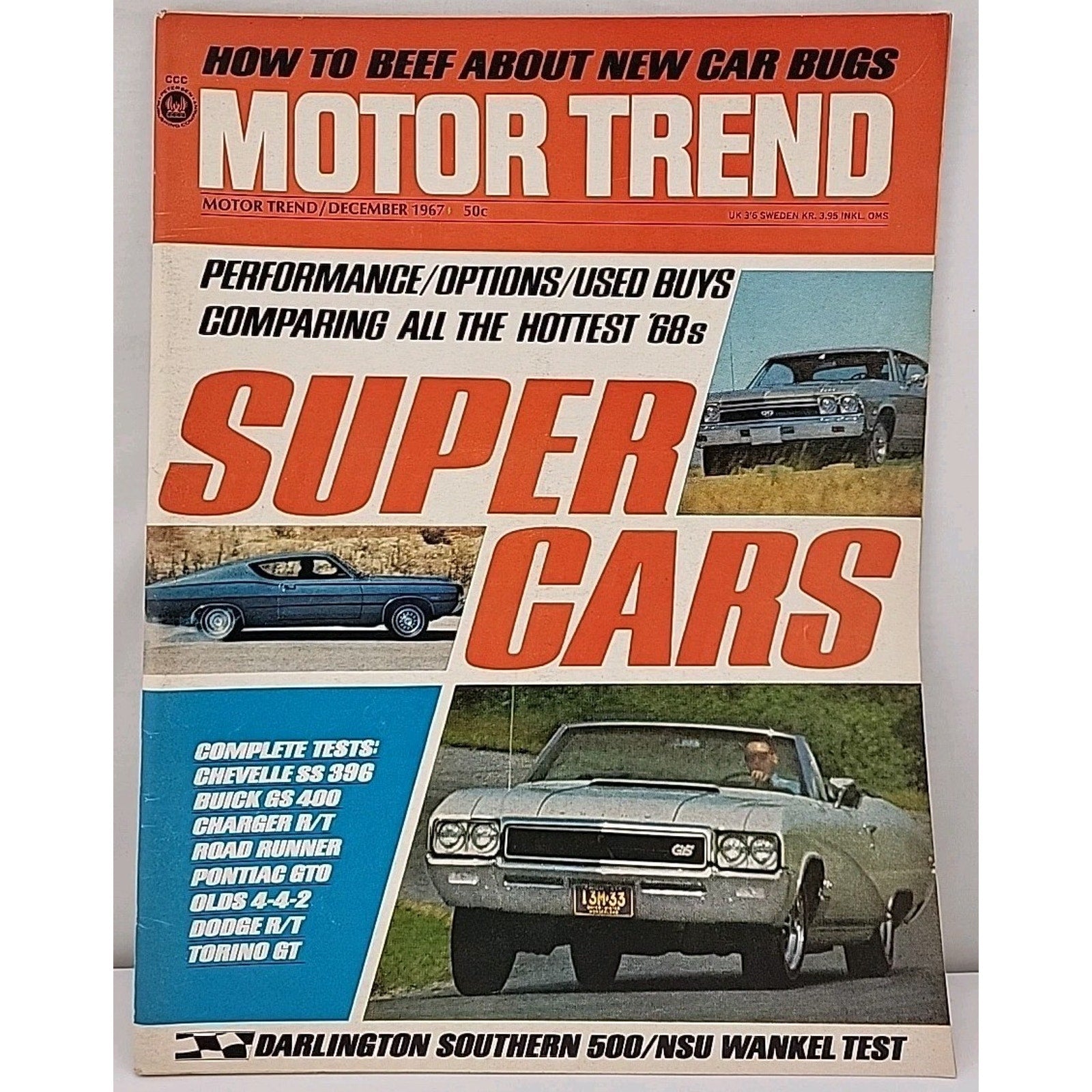 Motor Trend Magazine December 1967 Vol. 19 No. 12