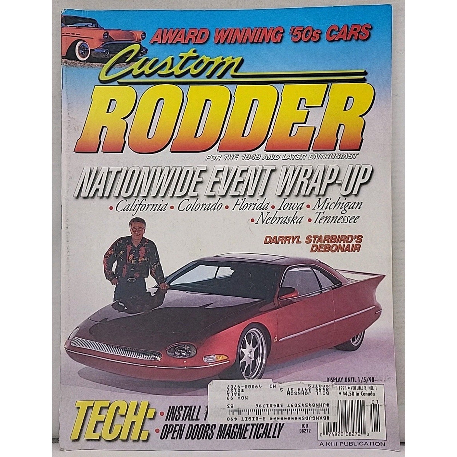 Custom Rodder Magazine - January 1998 - Vol. 8 No. 1