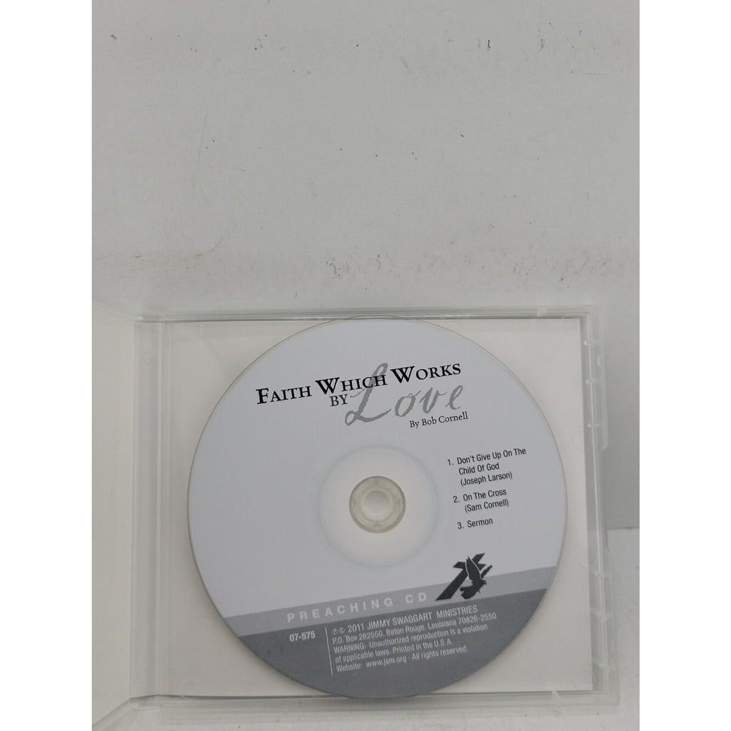Faith Which Works by Love by Bob Cornell Christian Audio Disc