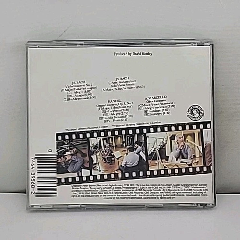 Plays Bach/Handel/Marcello by John Williams (CD, 1990)