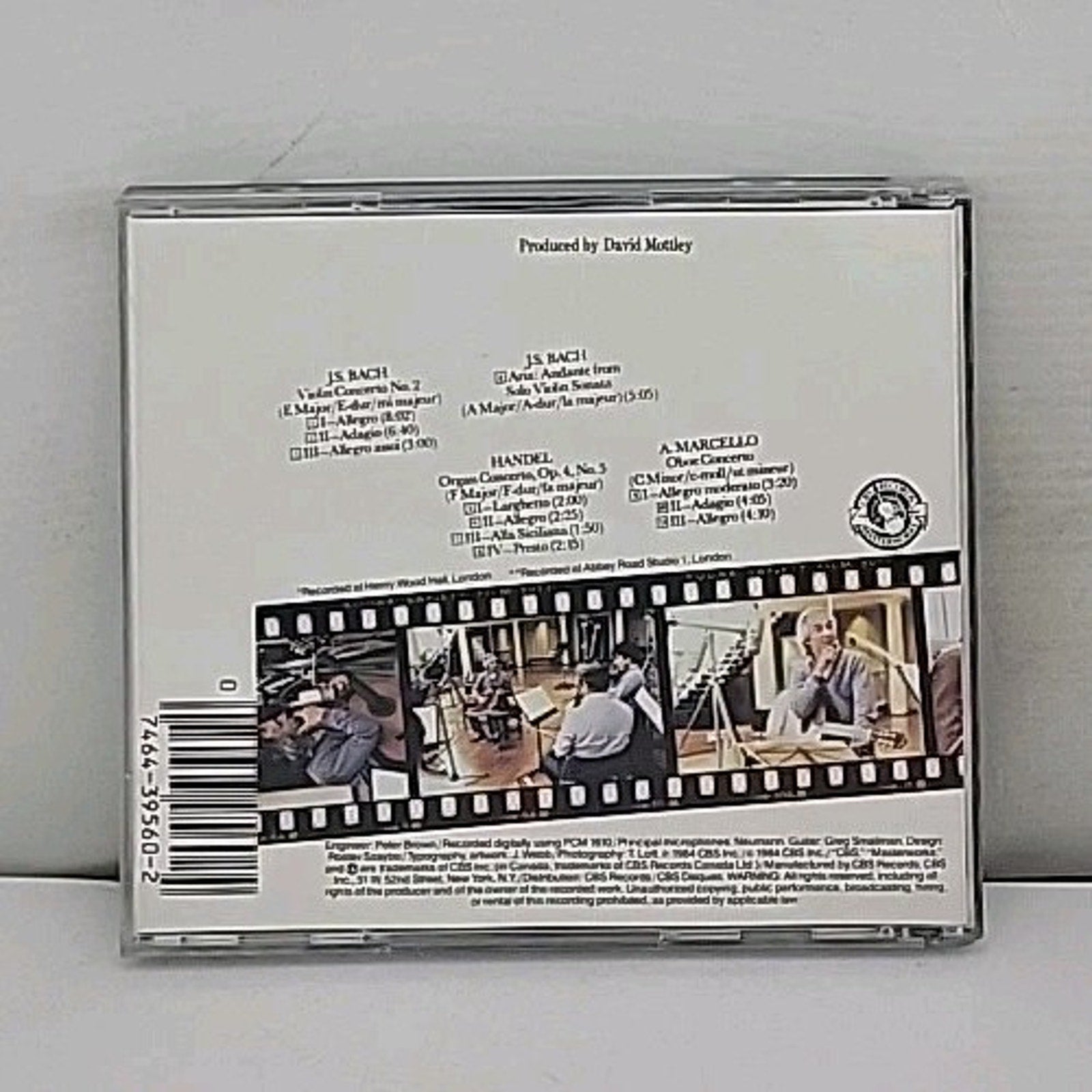 Plays Bach/Handel/Marcello by John Williams (CD, 1990)