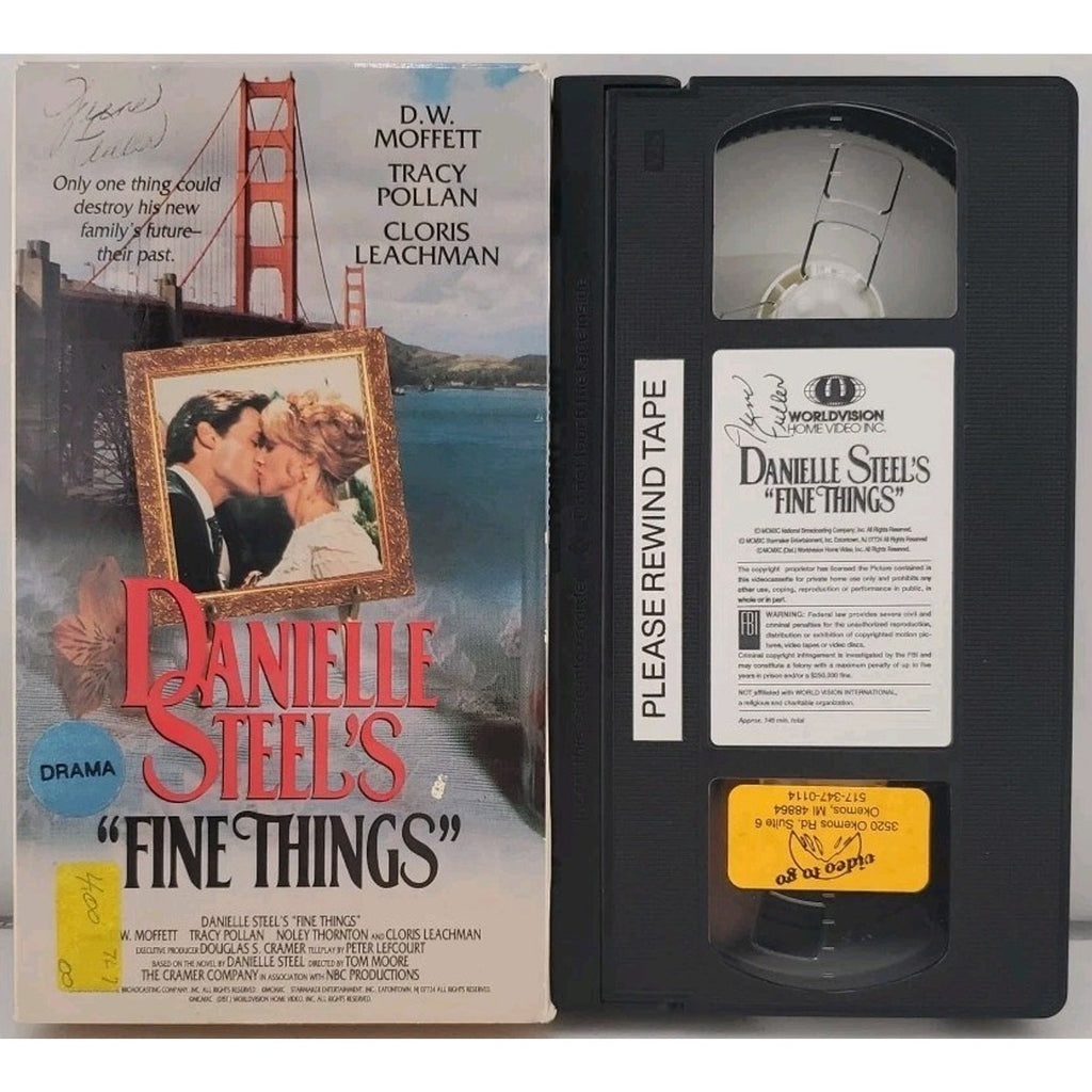 Danielle Steel's Fine Things (VHS, 1993)