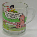 Garfield Mug - Mcdonald's Glass Mug 1980