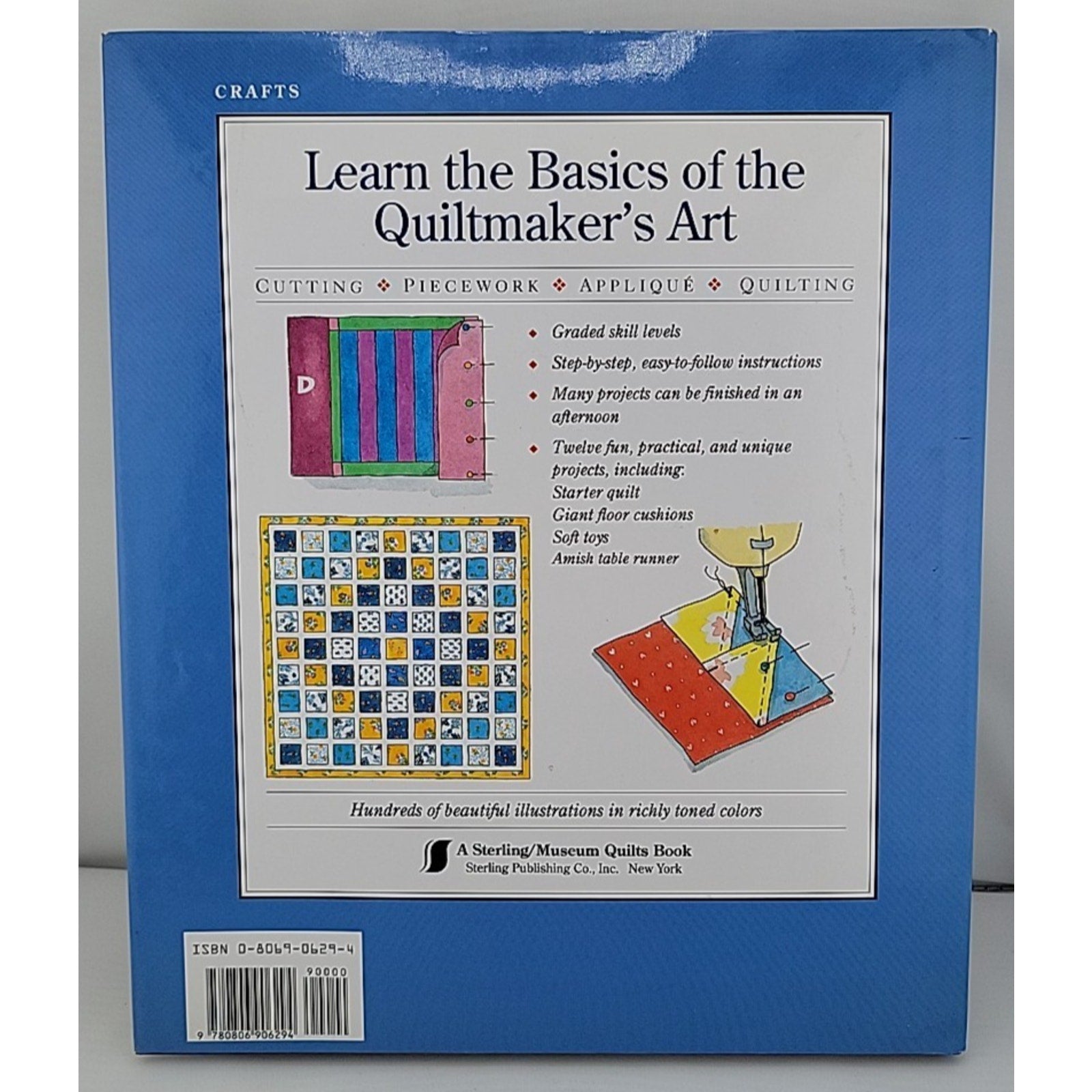 Learning to Quilt the Traditional Way by Annlee Landman (1994, Hardcover)