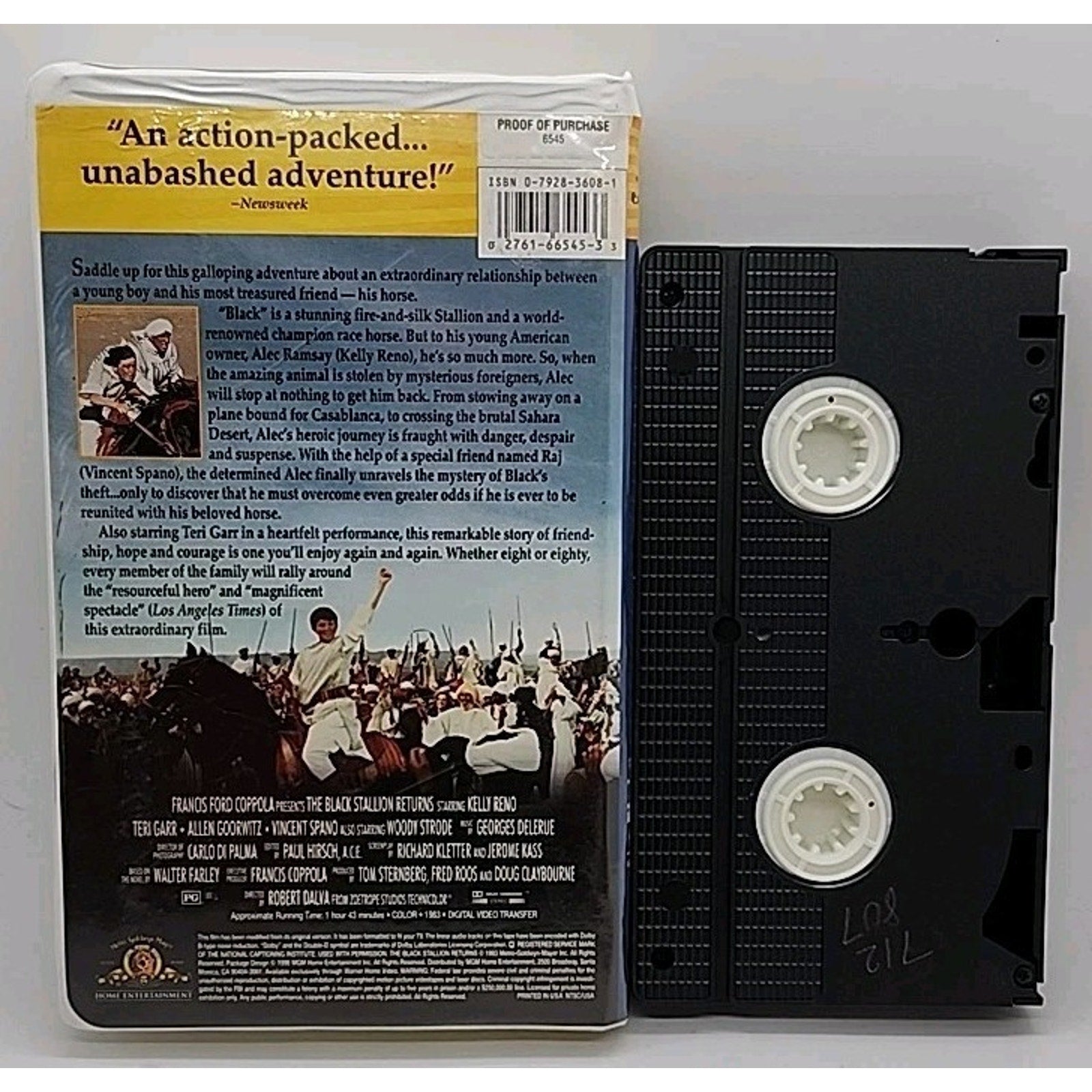 The Black Stallion Returns (VHS, 1997, Clamshell)
