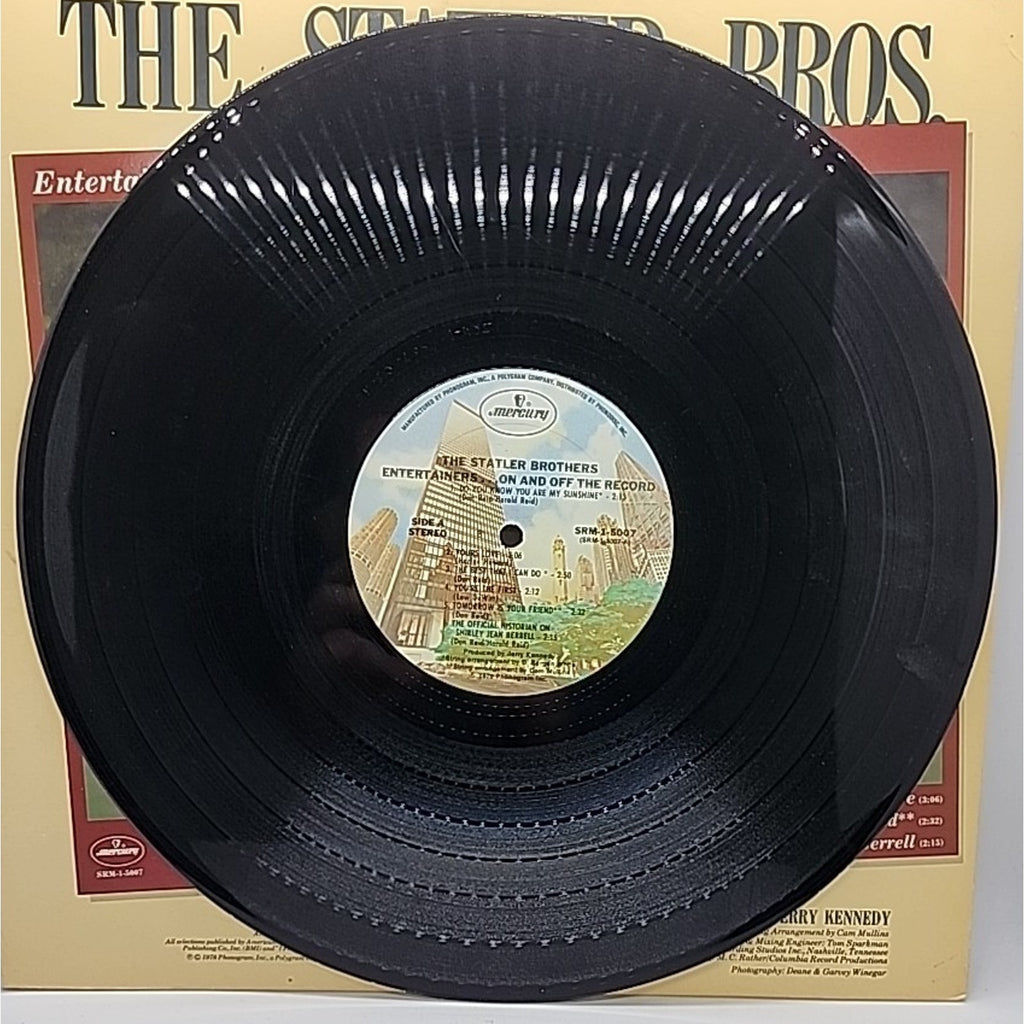 The Statler Bros. Entertainers On And Off The Record. Mercury 1978 (Record)