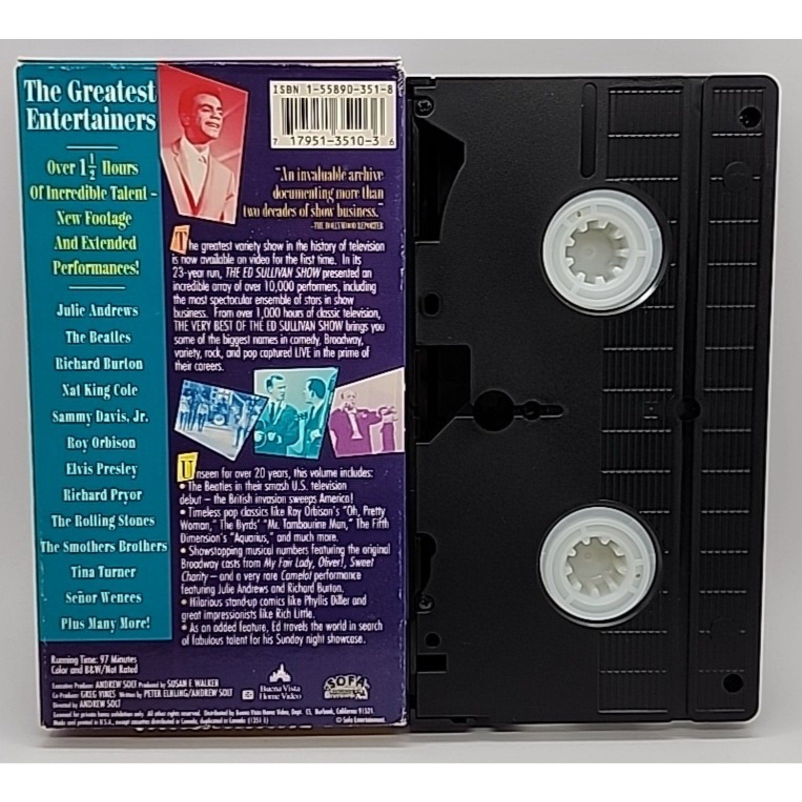 Very Best of the Ed Sullivan Show, The - The Greatest Entertainers (VHS, 1992)