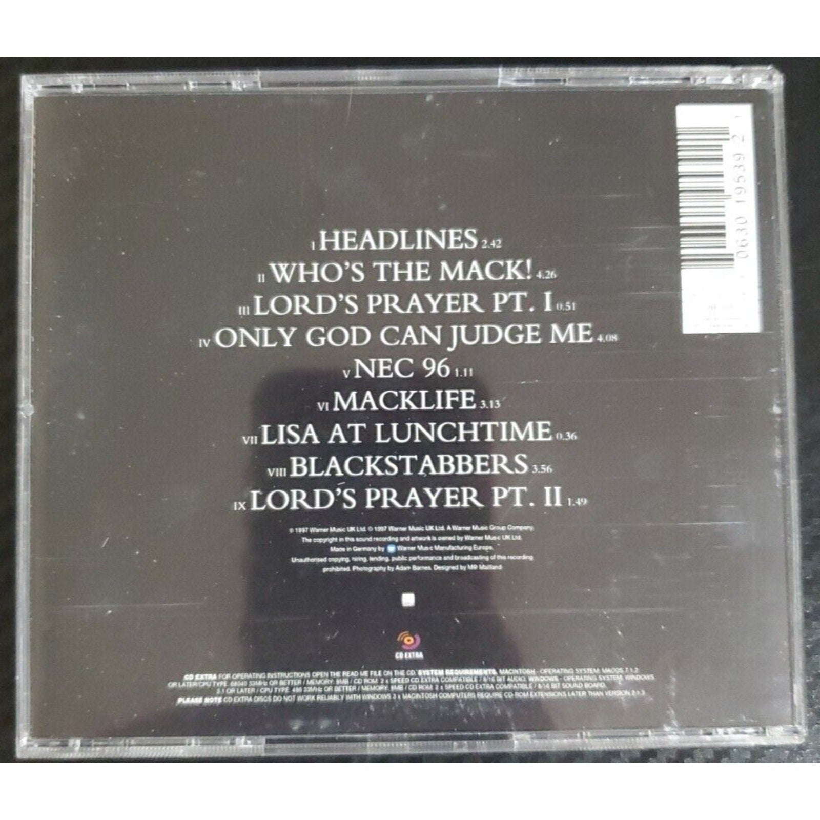 Only God Can Judge Me by Mark Morrison (CD, Jun-2005, WEA (Distributor))