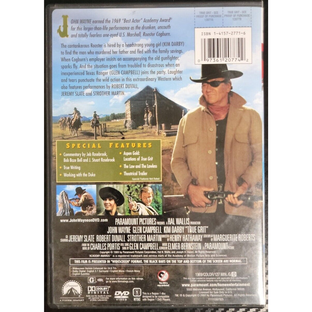 True Grit (DVD, 2007, Special Collectors Edition)