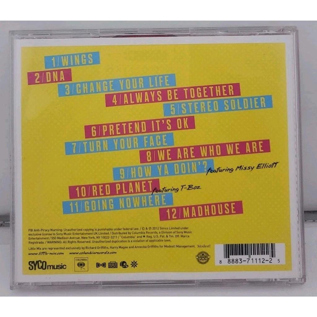 DNA by Little Mix (CD, May-2013, Columbia (USA))