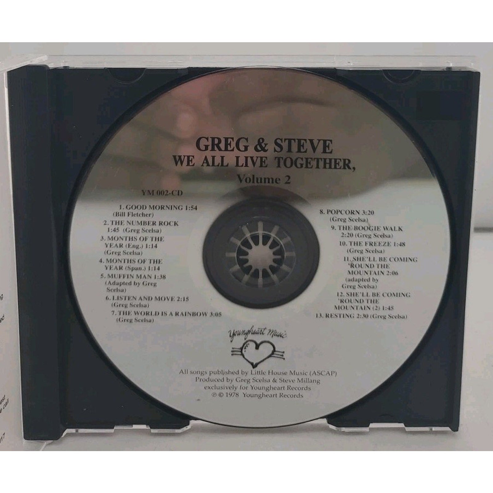 We All Live Together 2 by Greg & Steve (CD, 2000)