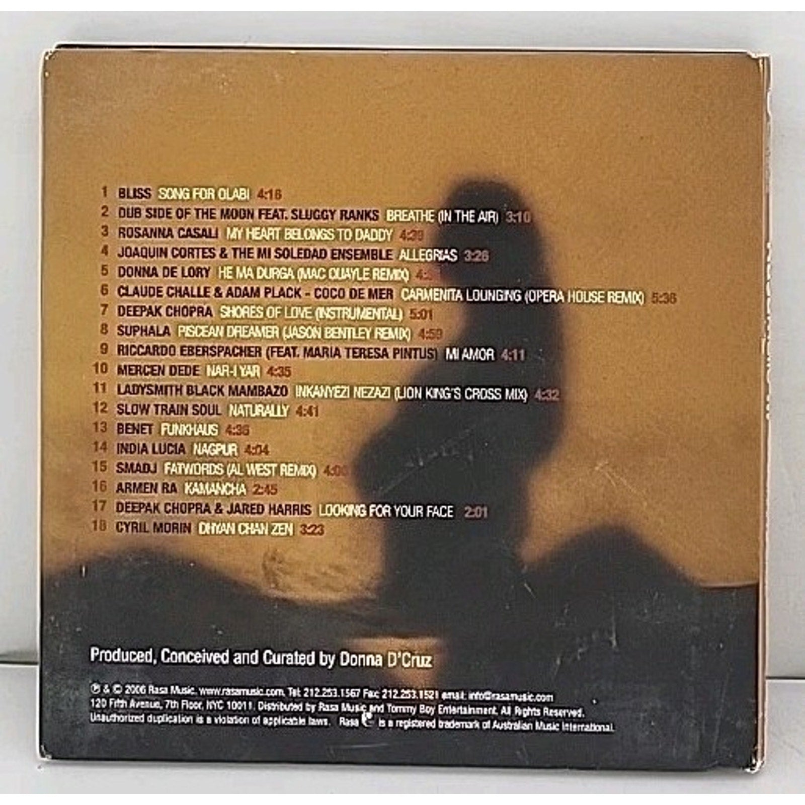 Rasamello III By Donna D'Cruz CD