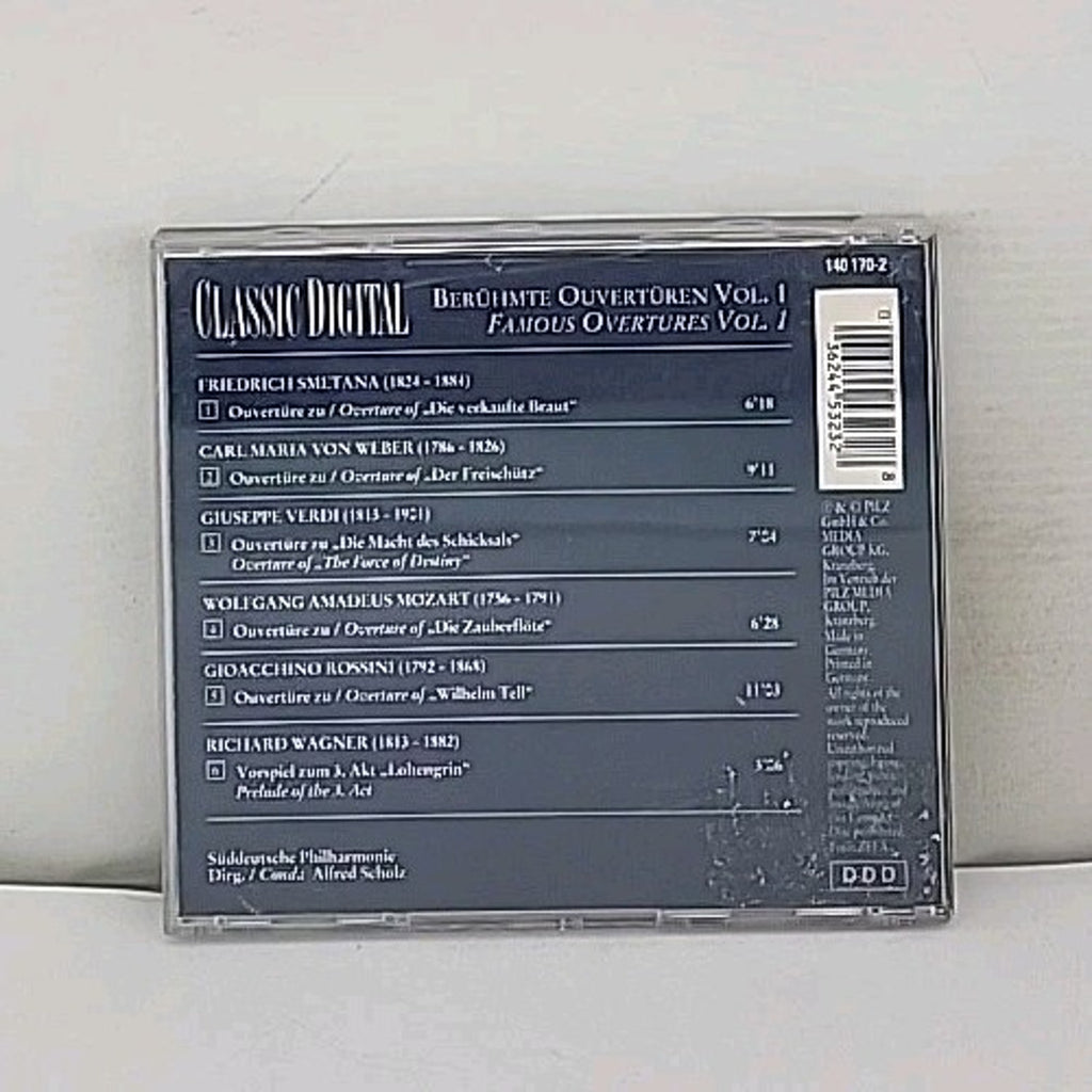 Classic Digital Famous Overtures Vol. I (CD)
