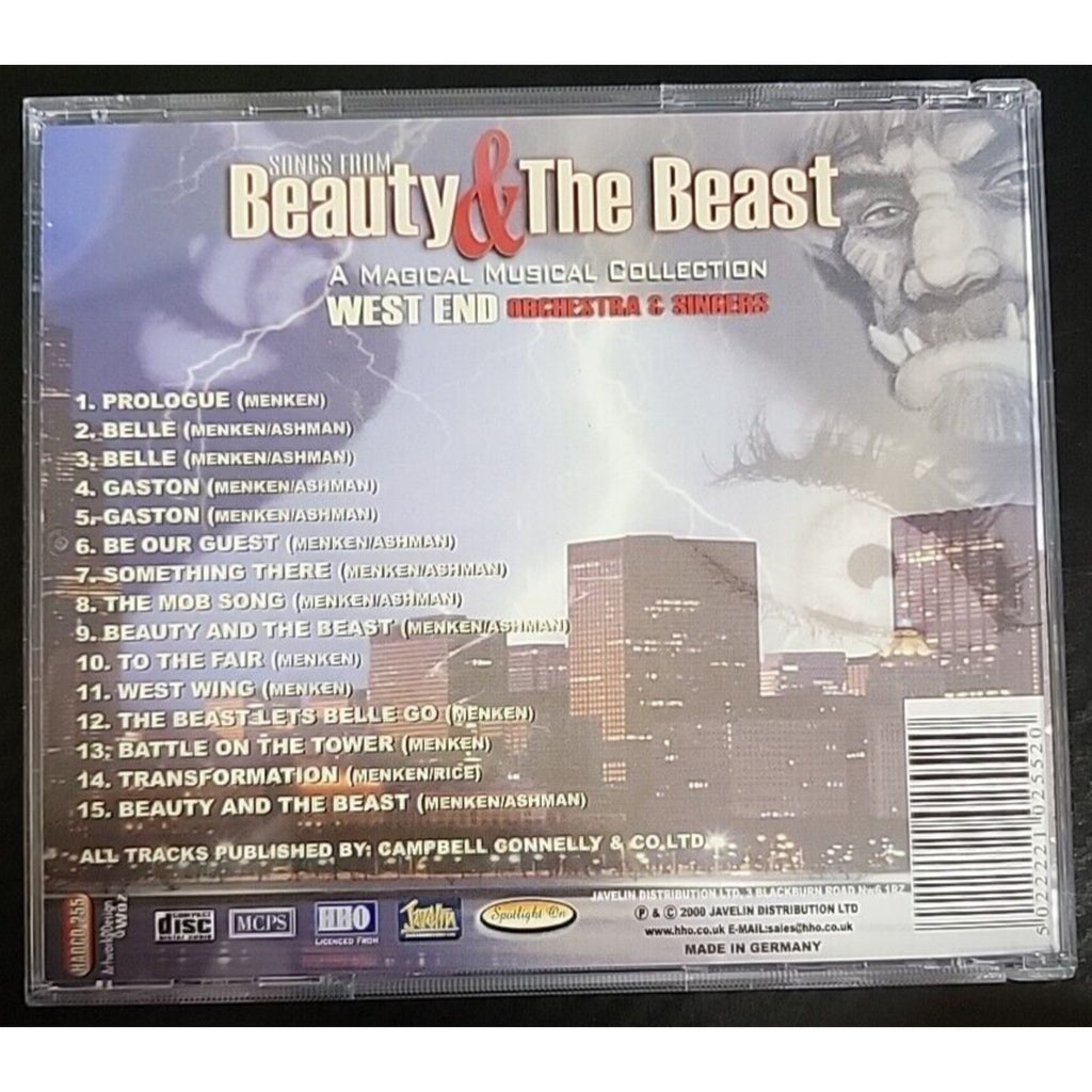 Beauty & The Beast West End Orchestra & Singers CD