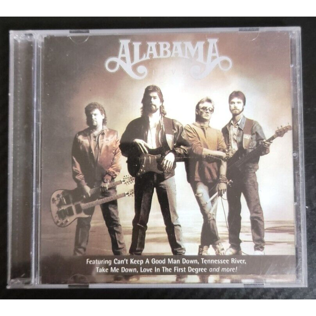 Alabama - Live By Alabama (CD, 1988)