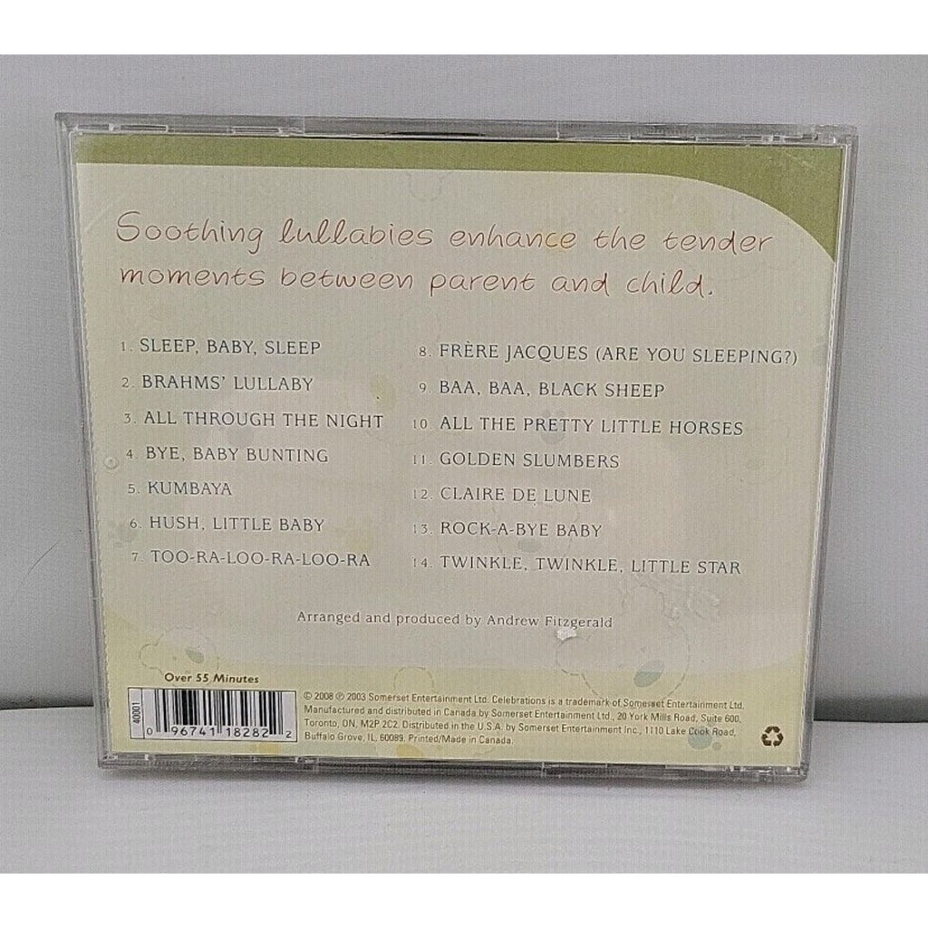 Lullabies Soothing Songs For Parent & Child CD