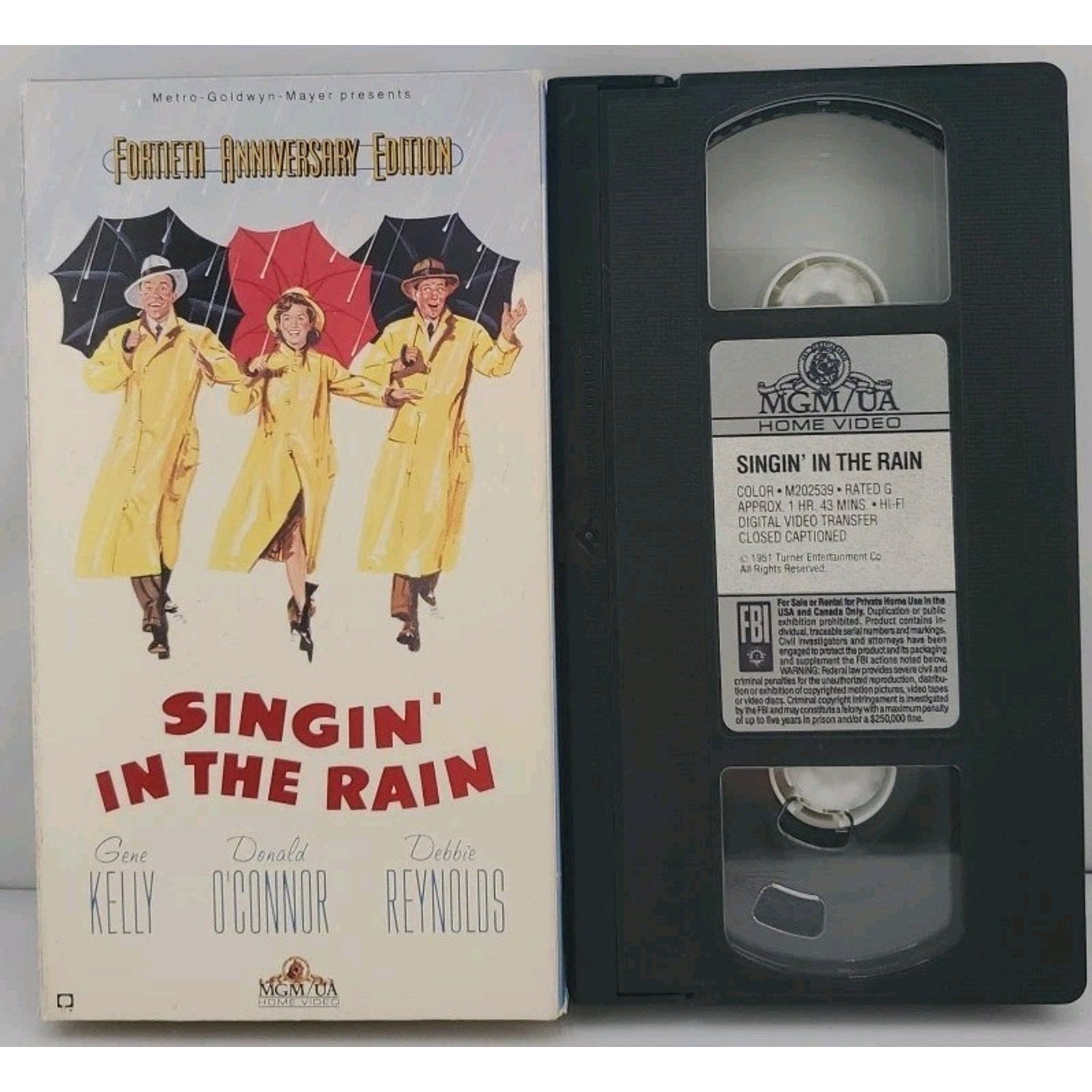 Singin in the Rain (VHS, 1992, 40th Anniversary Edition)
