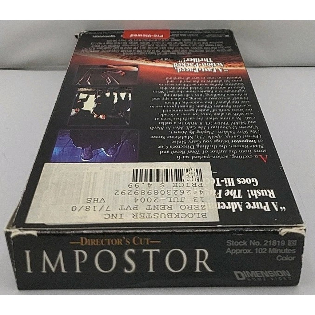Impostor (VHS, 2002)