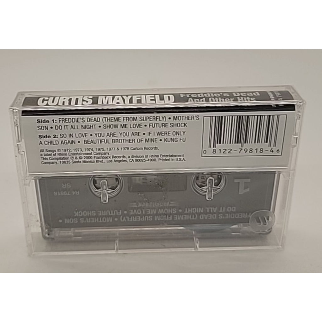 Freddie's Dead & Other Hits by Curtis Mayfield (Cassette, Mar-2000) *Brand New*