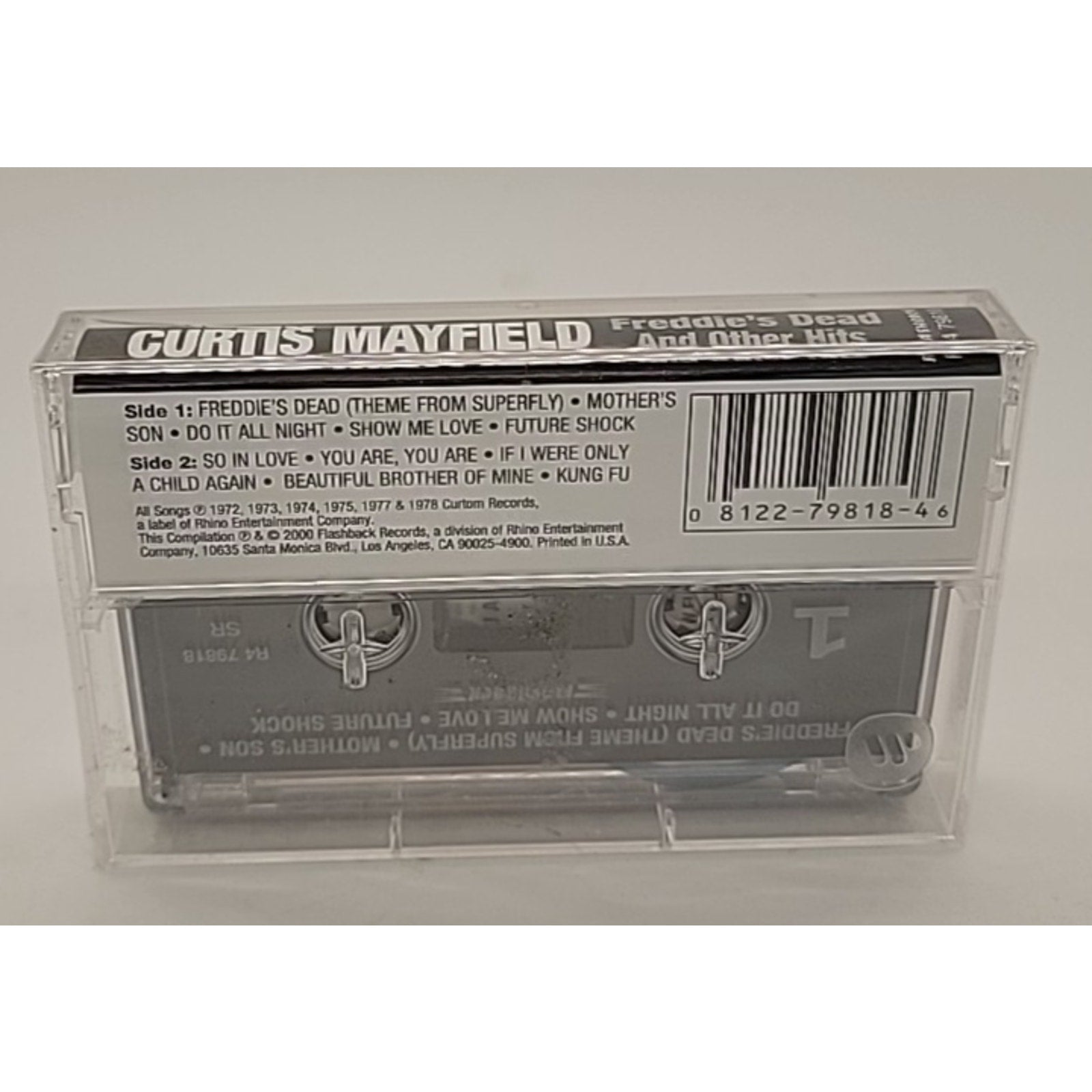 Freddie's Dead & Other Hits by Curtis Mayfield (Cassette, Mar-2000) *Brand New*