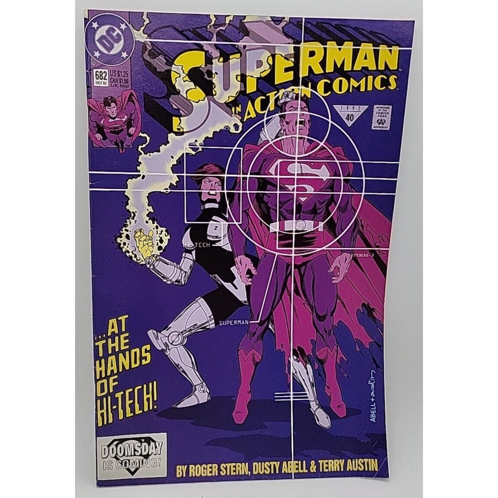 DC Action Comics Superman #682 1992