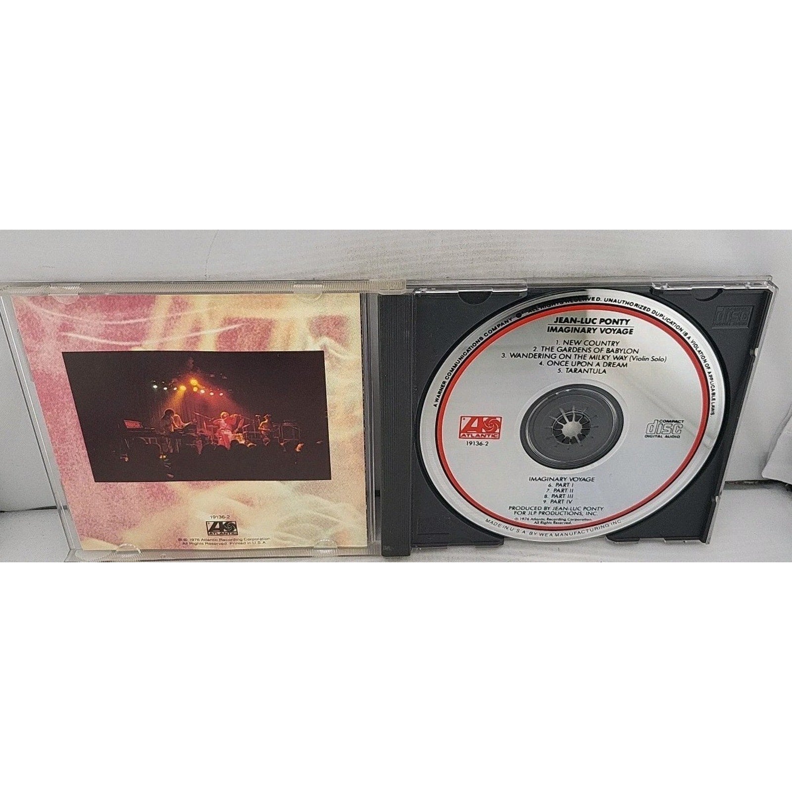 Imaginary Voyage by Jean-Luc Ponty (CD, 1990)