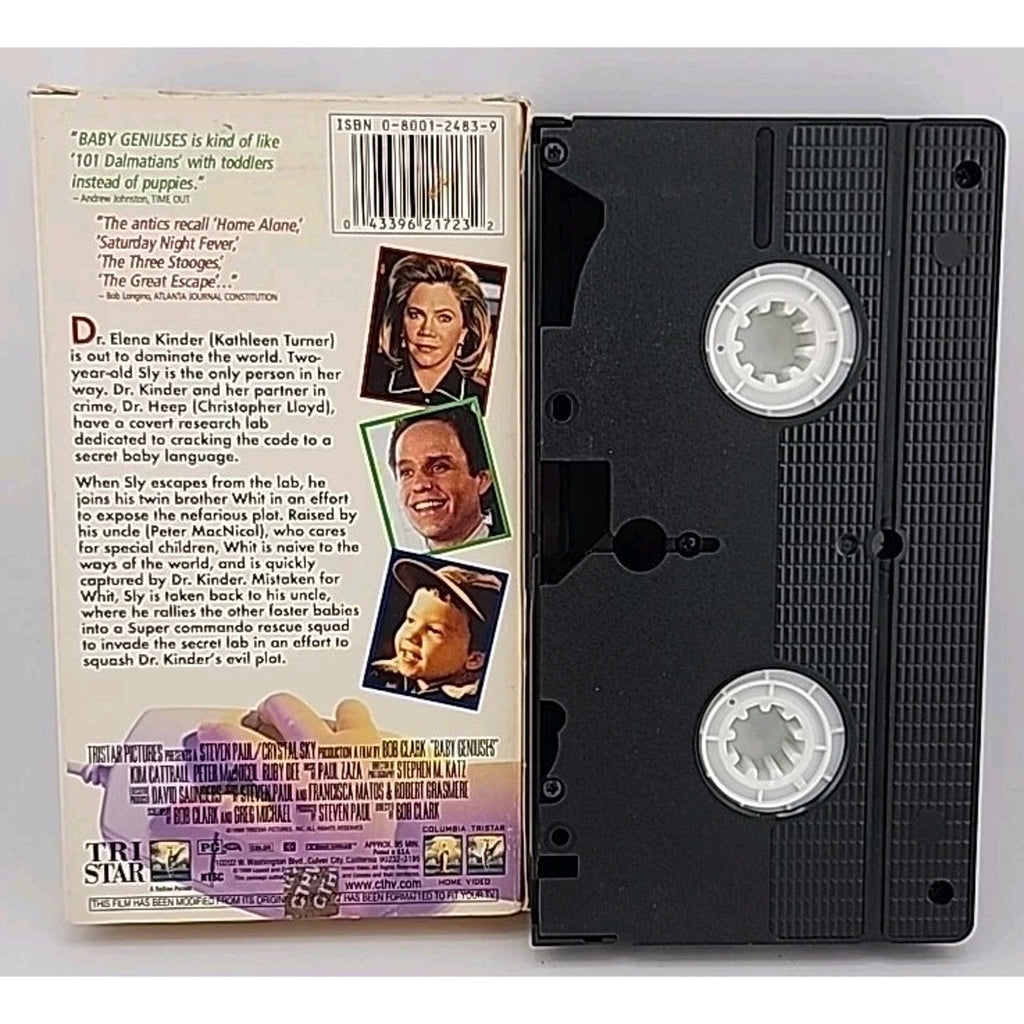 Baby Geniuses (VHS, 1999, Closed Captioned)