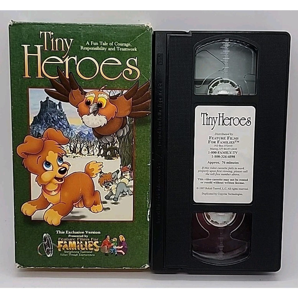 Tiny Heroes (VHS, 1997)